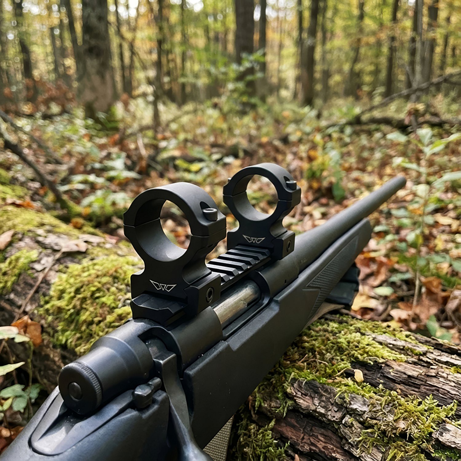 Warne V602M Vapor 1 in Tube High Horizontal Scope Ring Set - view number 2