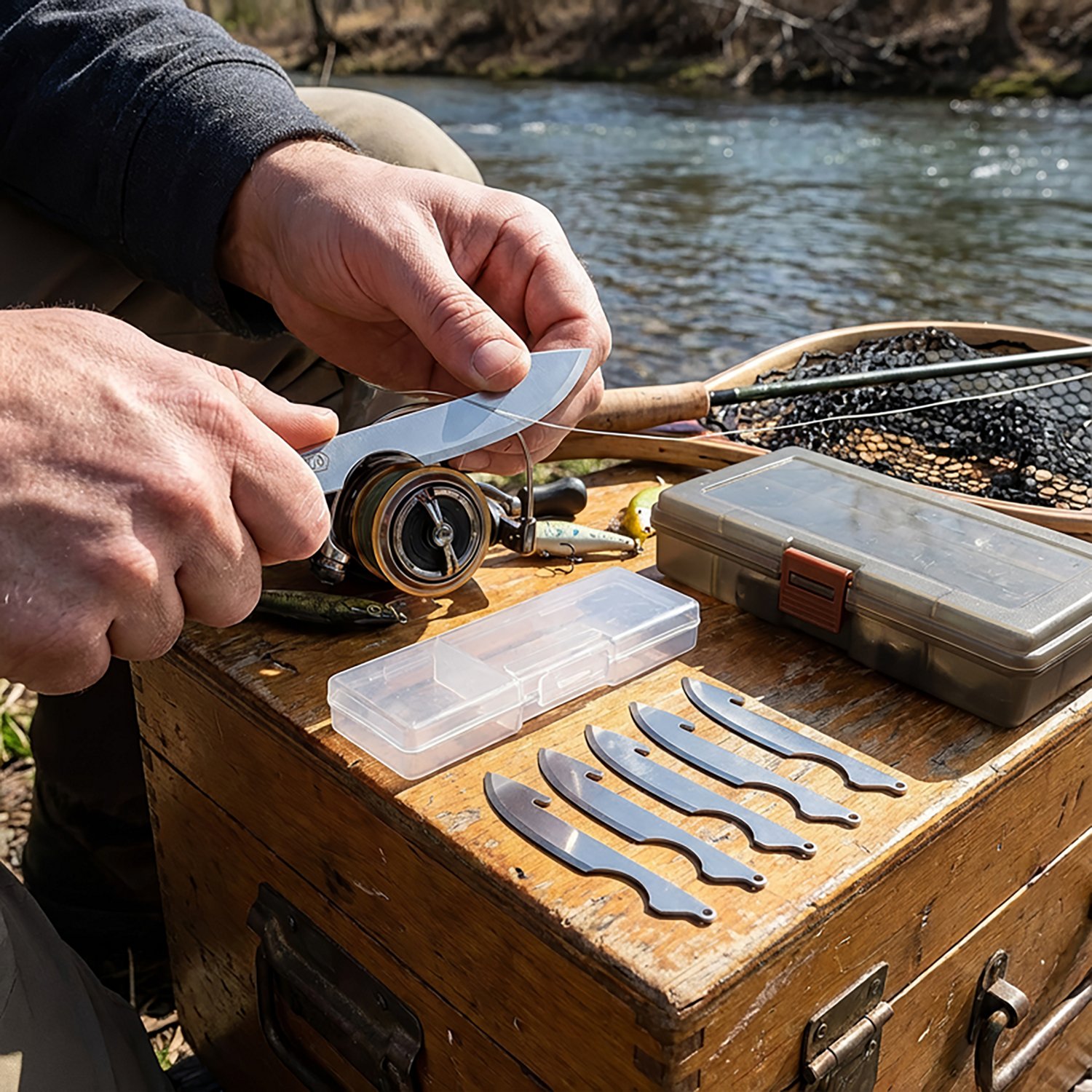 Outdoor Edge RazorSafe 3 in Caping Replacement Blades 6-Pack - view number 3