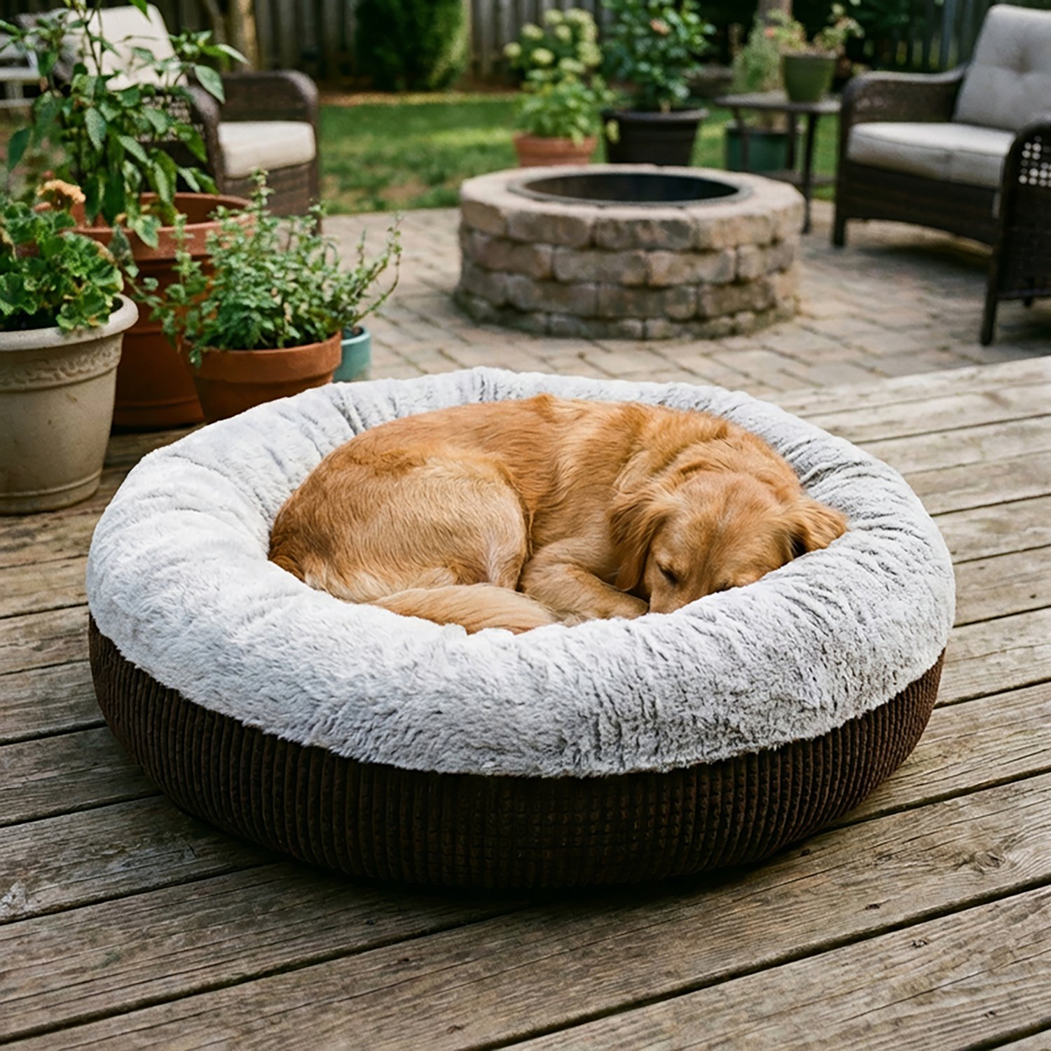 Carpenter Jax Water-Resistant Dog Bed                                                                                            - view number 3