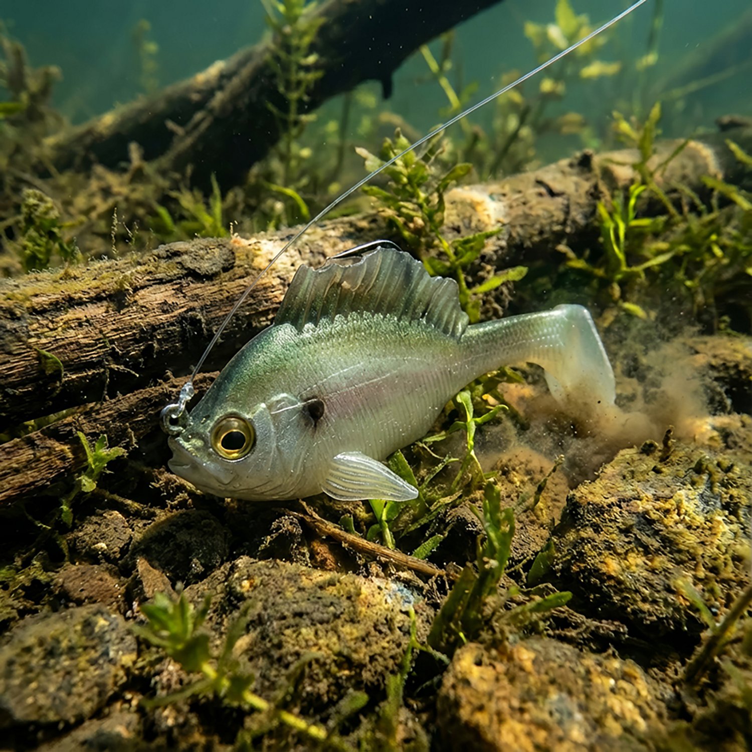 Megabass Sleeper Grill Rigged Plastic Swim Bait - view number 2