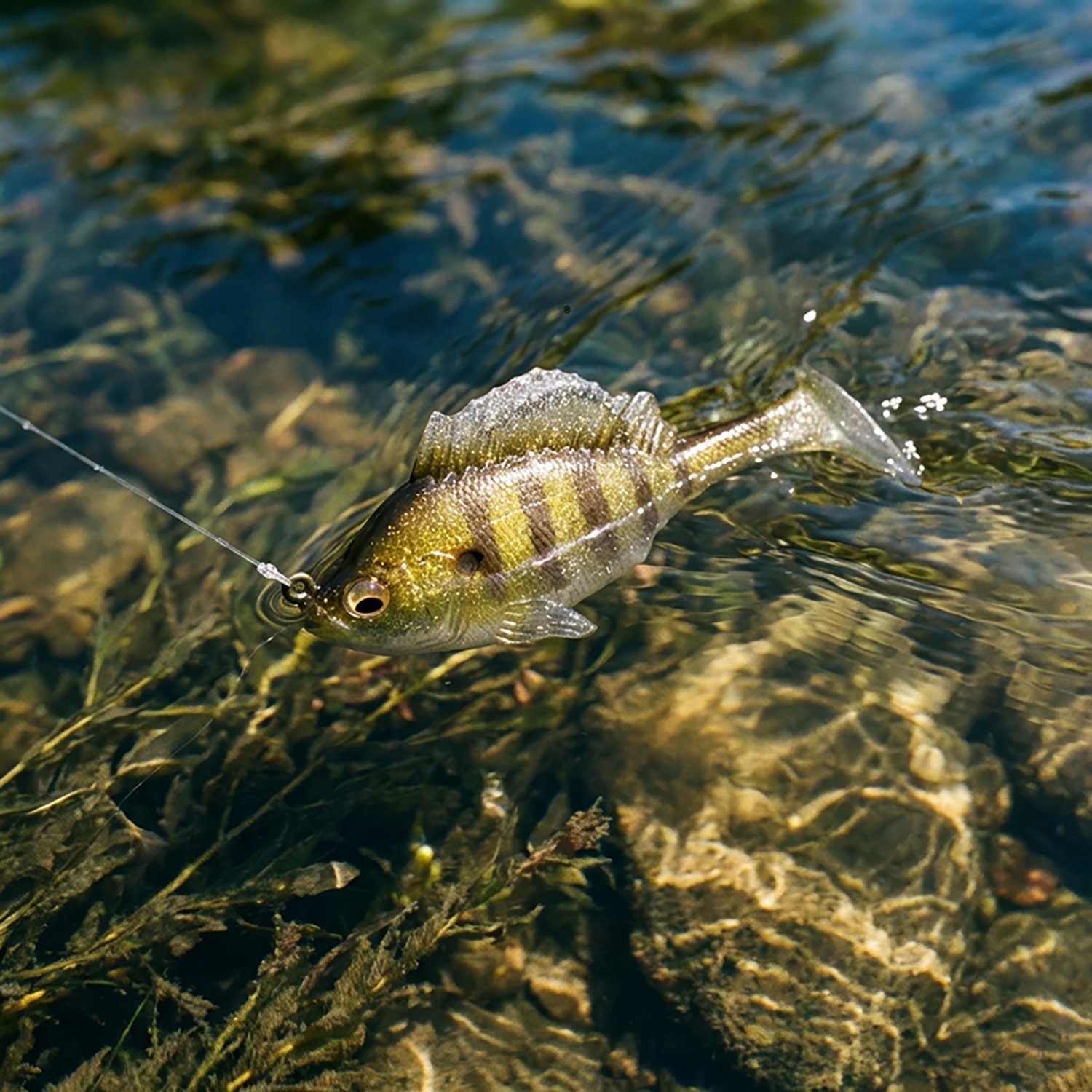 Megabass Sleeper Grill Rigged Plastic Swim Bait - view number 2