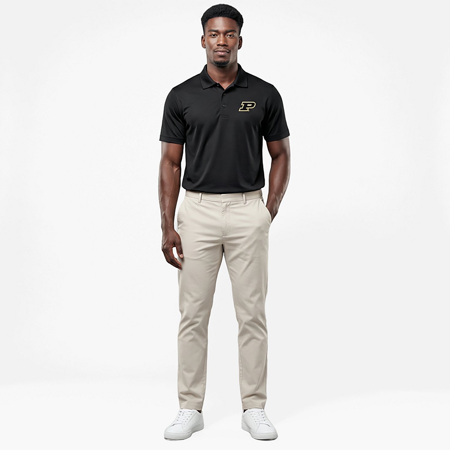 Antigua Men's Purdue University Legacy Pique Polo