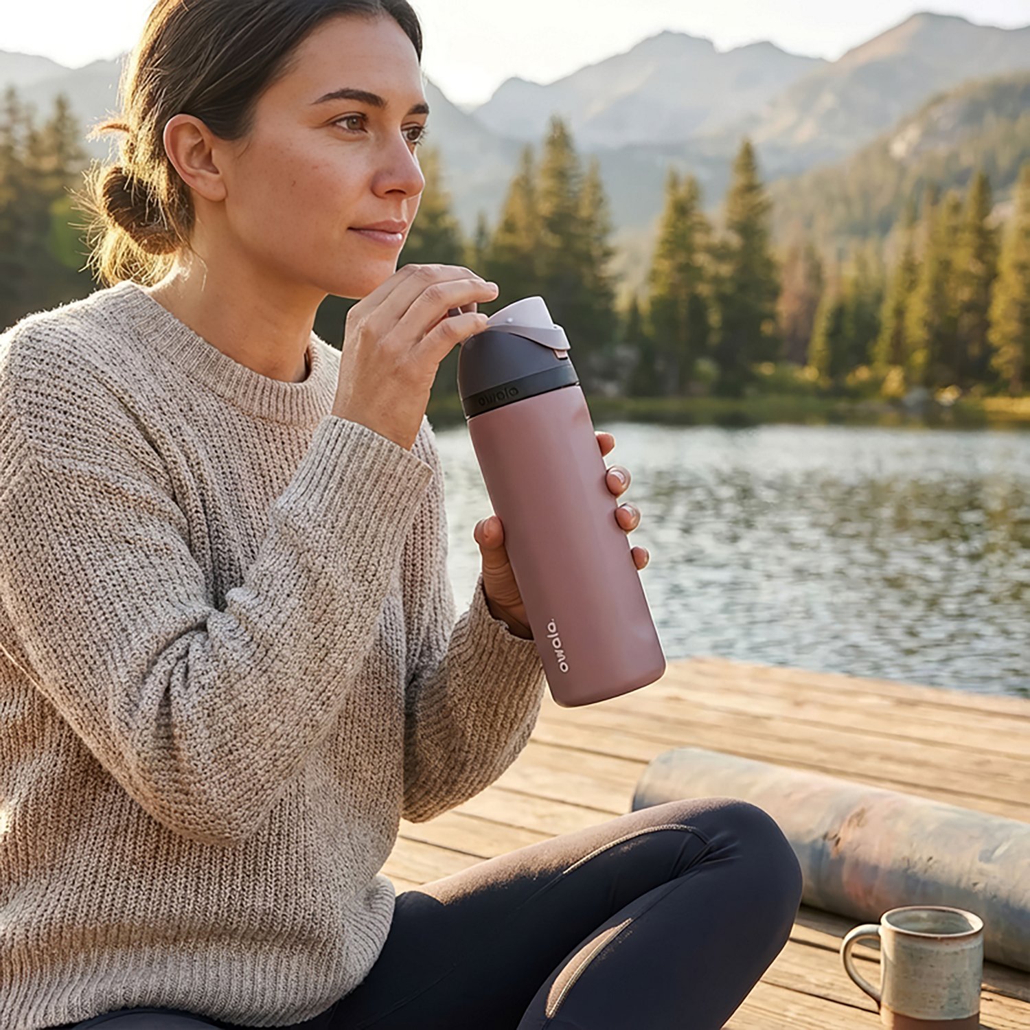 Owala FreeSip 24oz Stainless Steel Water Bottle - view number 6