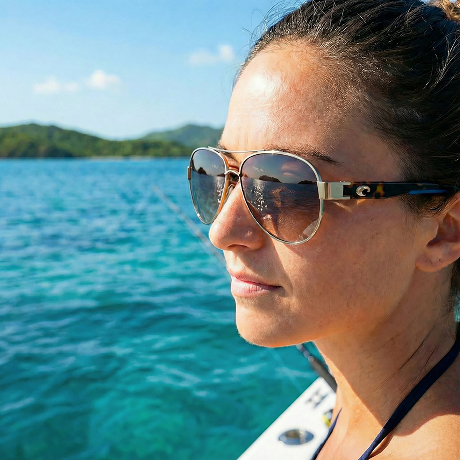 Costa Women’s Loreto Aviator Sunglasses - view number 7