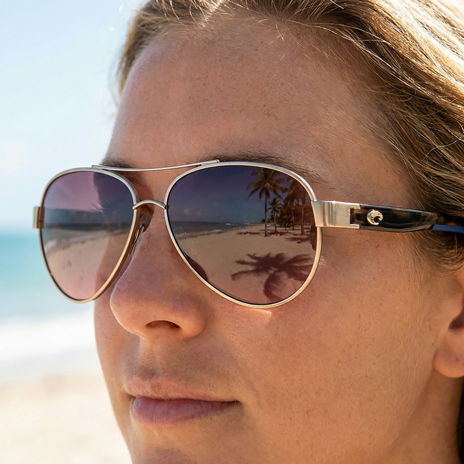Costa Women’s Loreto Aviator Sunglasses - view number 8