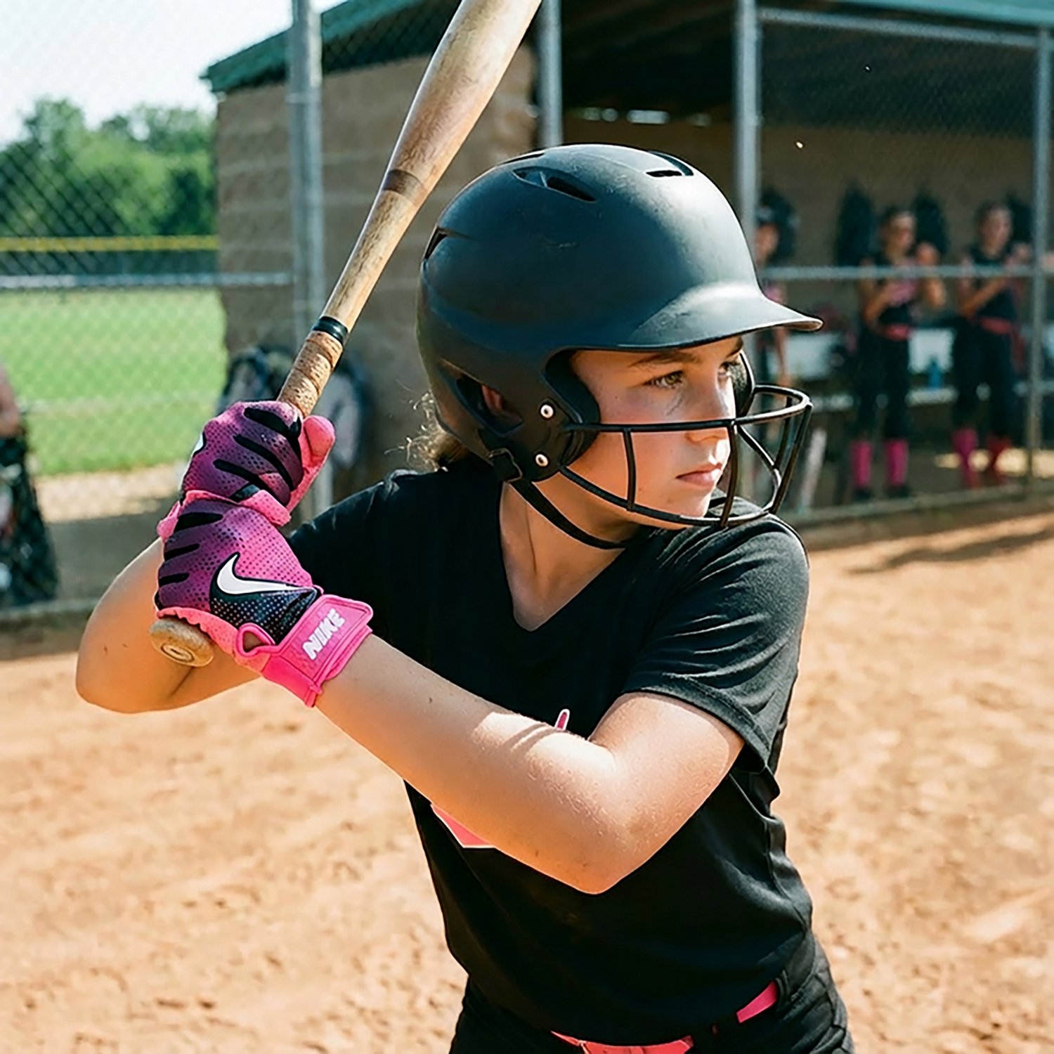 Nike Girls’ Hyperdiamond 3.0 Batting Glove                                                                                     - view number 4