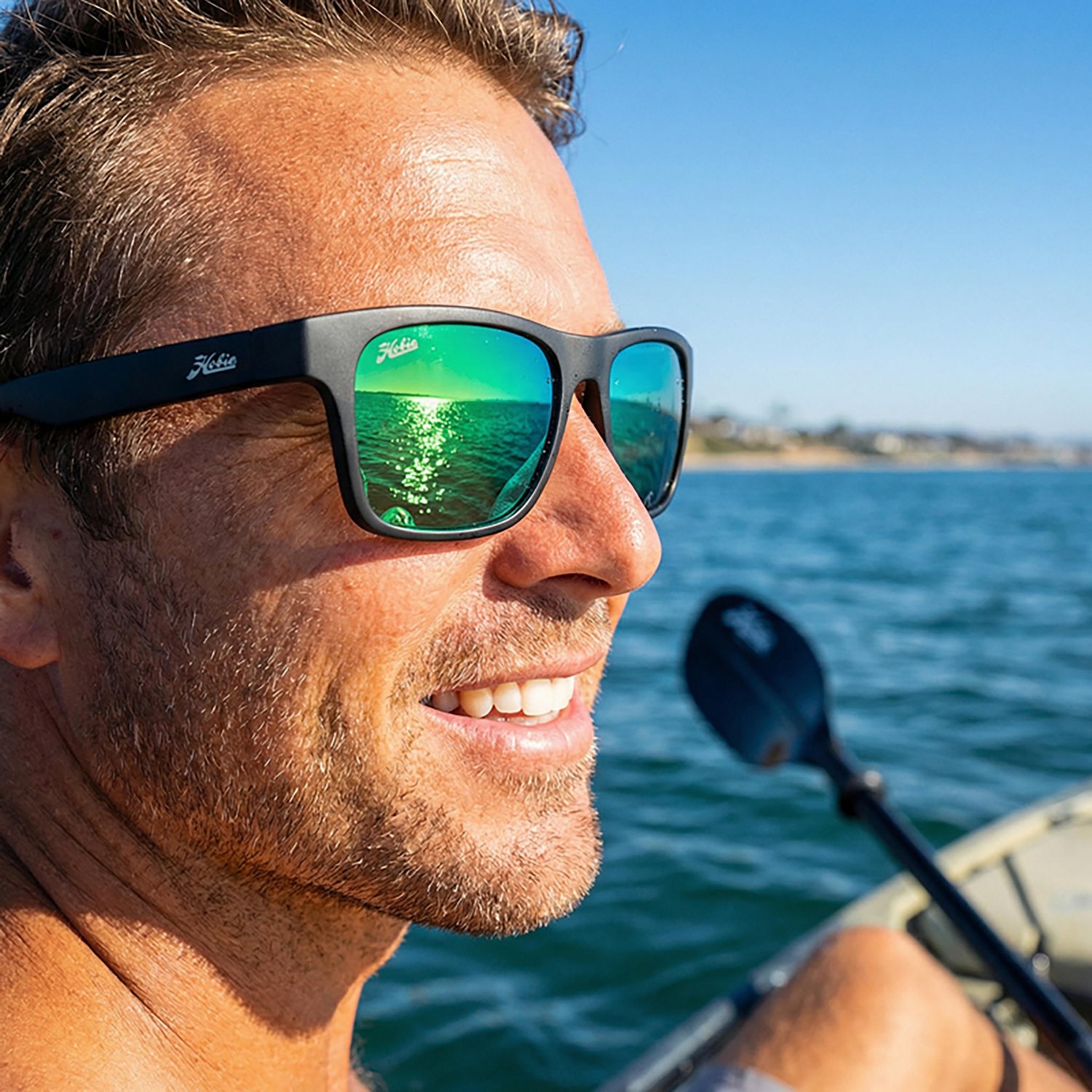 Hobie Polarized Men's Coastal Float Polarized Mirror Sunglasses                                                                  - view number 5