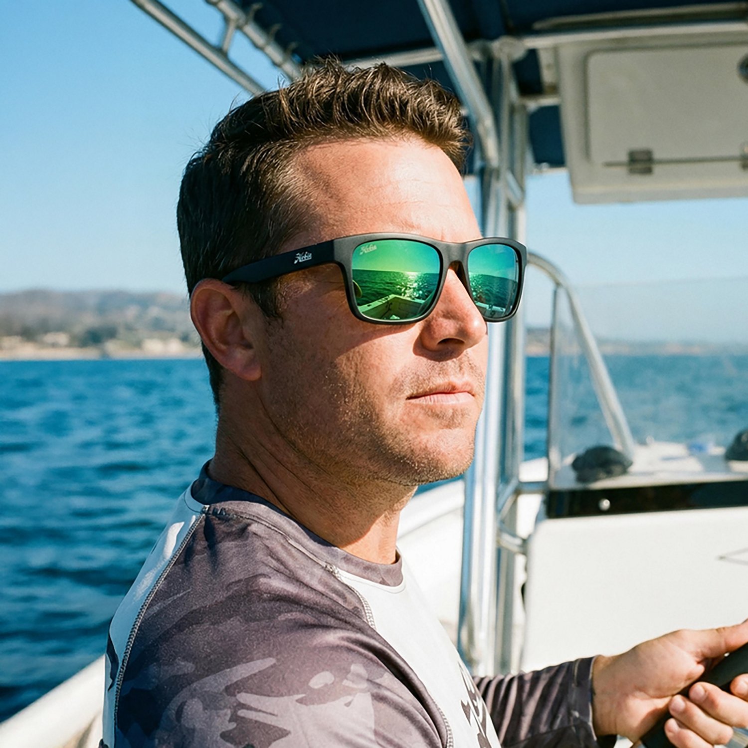 Hobie Polarized Men's Coastal Float Polarized Mirror Sunglasses                                                                  - view number 6