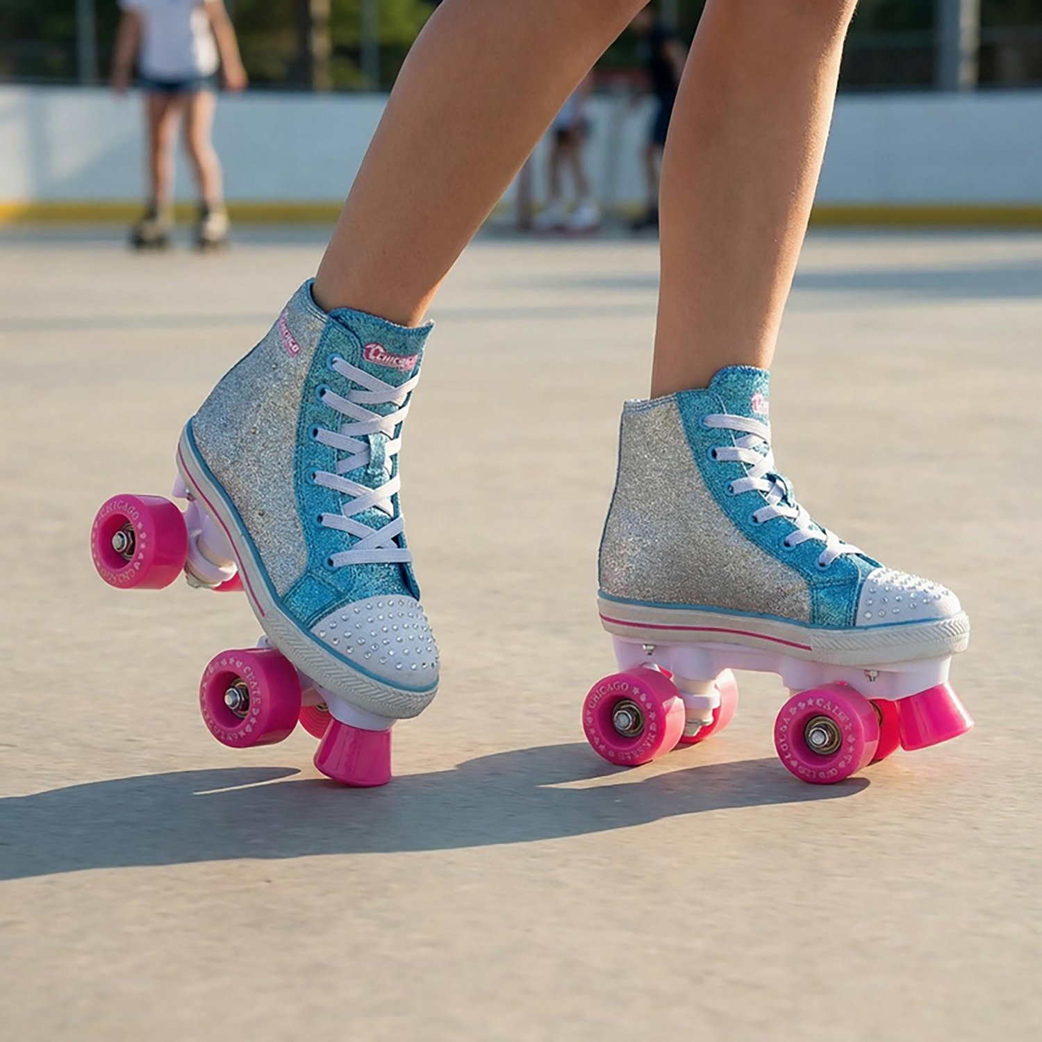 Chicago Skates Girls' Quad Glitter Roller Skates - view number 5