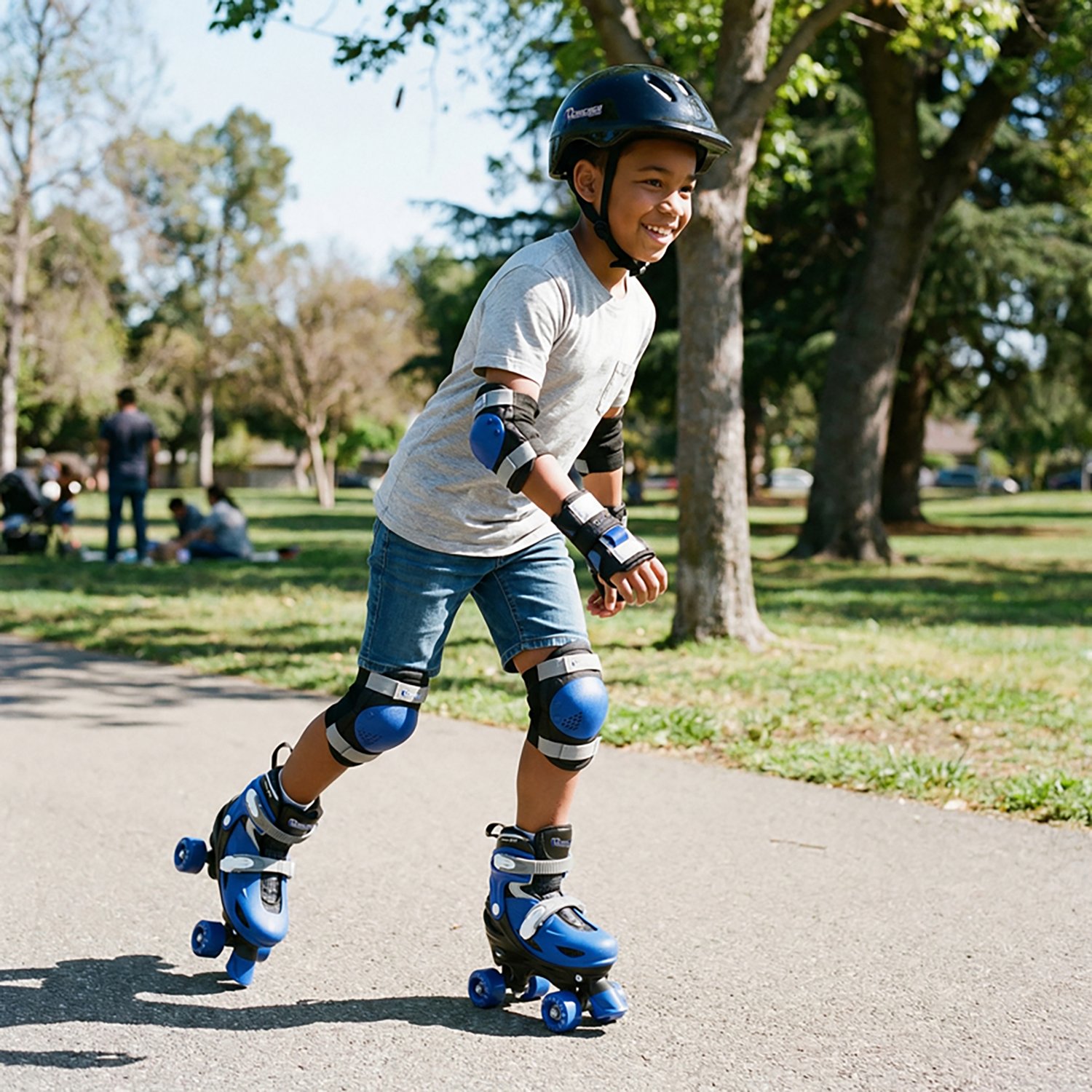Chicago Skates Boys' Adjustable Quad Skate Combo Set - view number 4