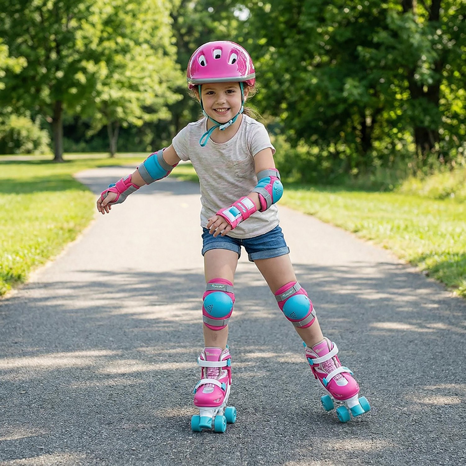 Chicago Skates Girls' Adjustable Quad Skate Combo Set - view number 5