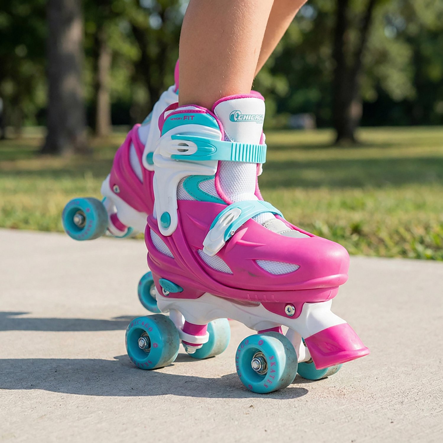 Chicago Skates Girls' Adjustable Quad Skates - view number 4