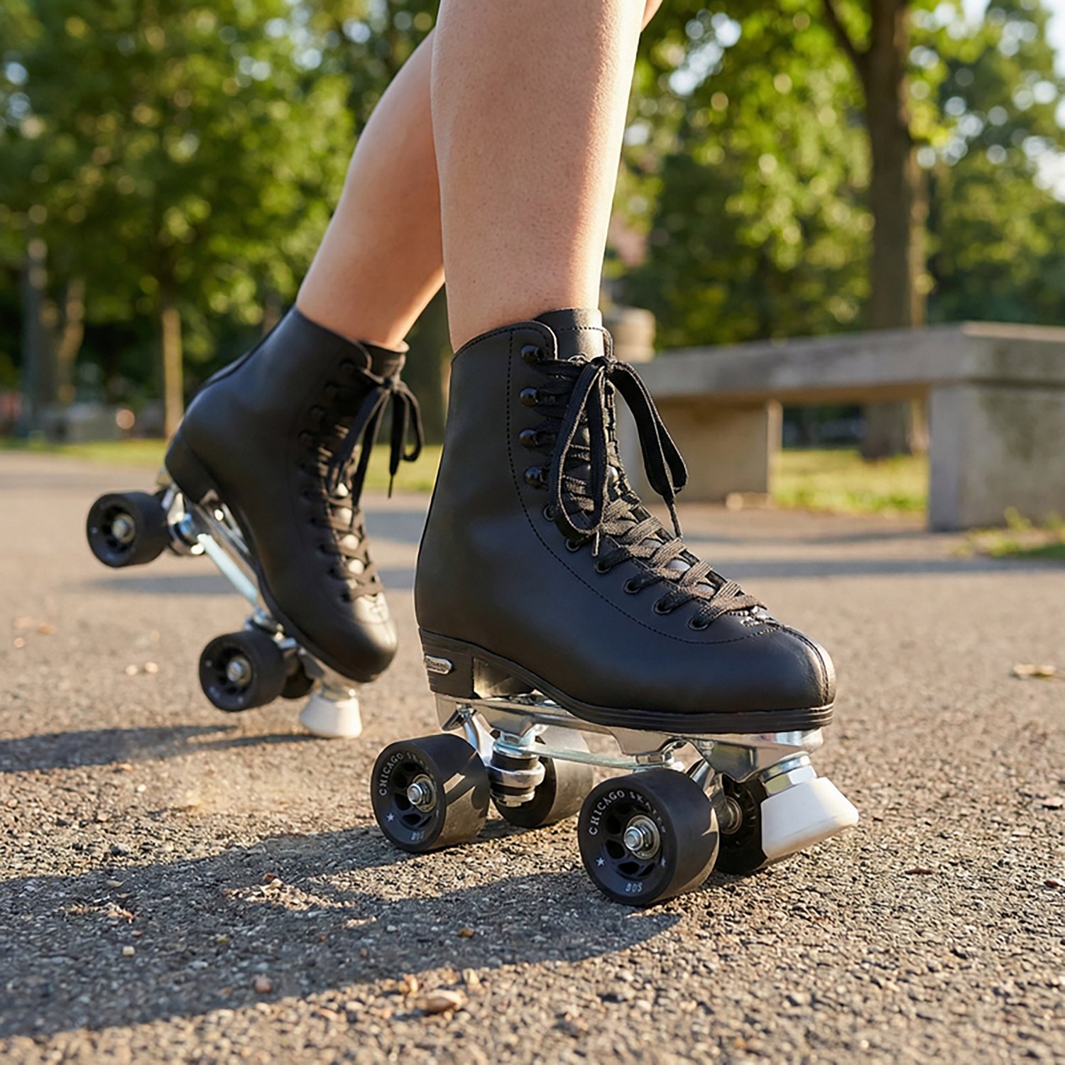 Chicago Skates Men's Deluxe Leather Rink Skates - view number 6