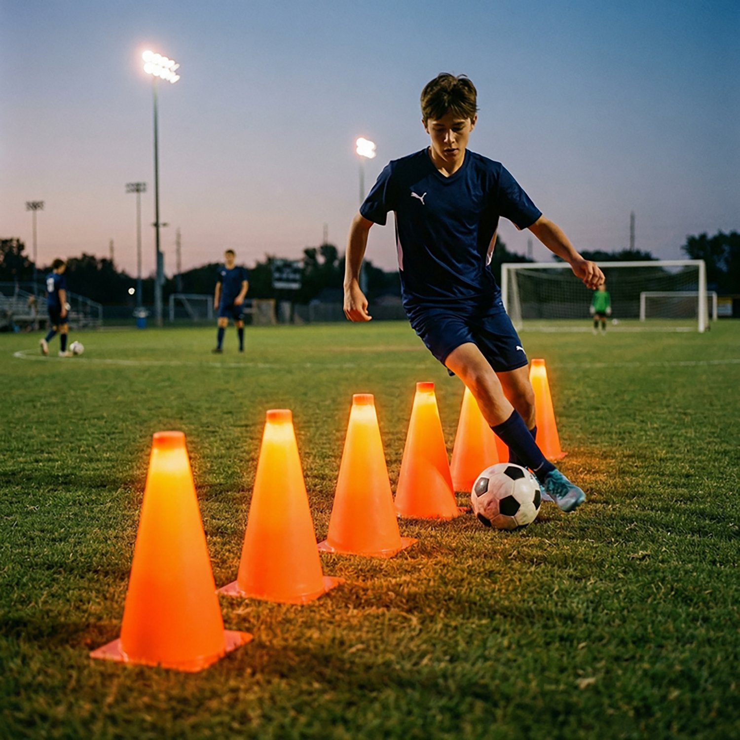 GoSports LED Light Up Sports Cones 6-Pack - view number 7