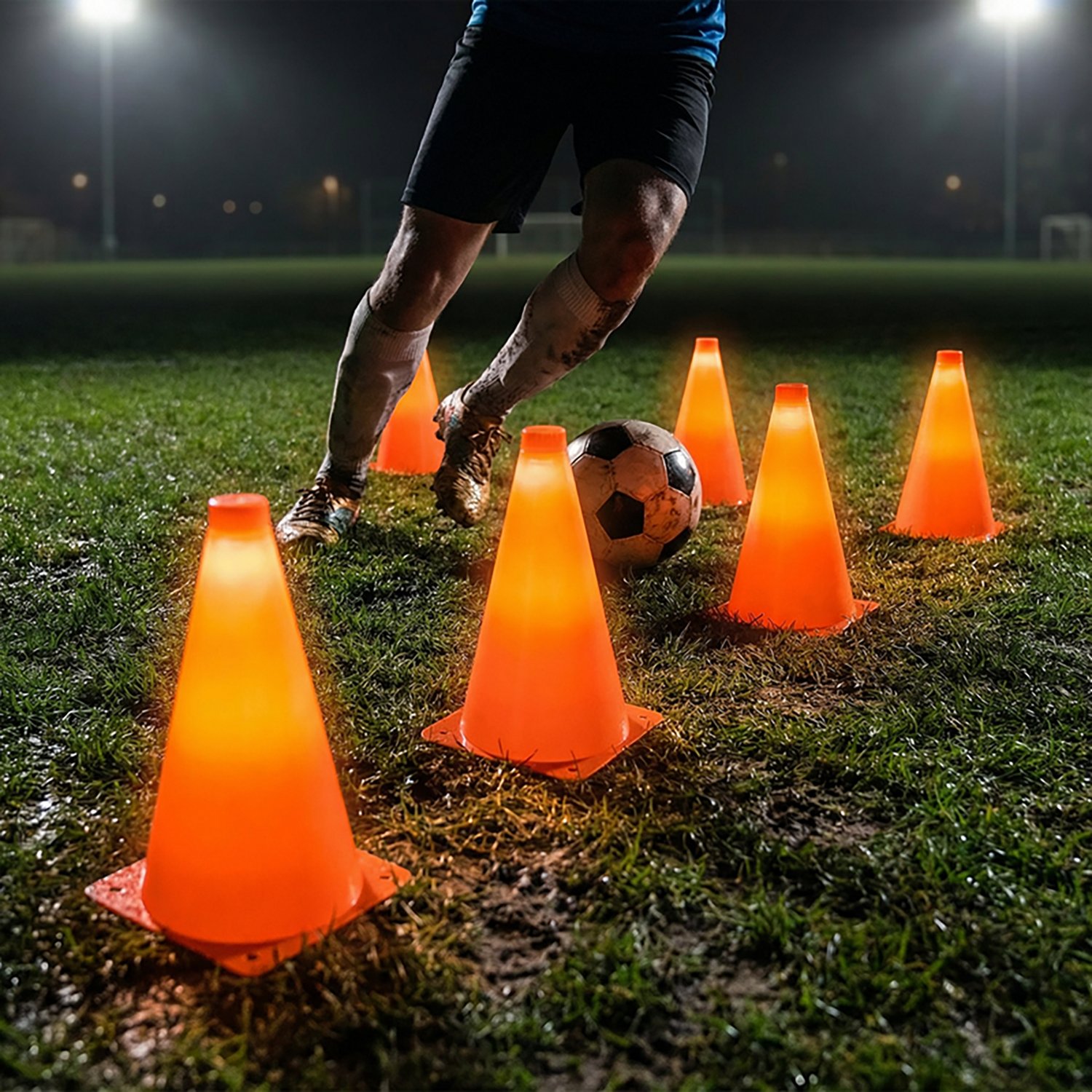 GoSports LED Light Up Sports Cones 6-Pack - view number 8