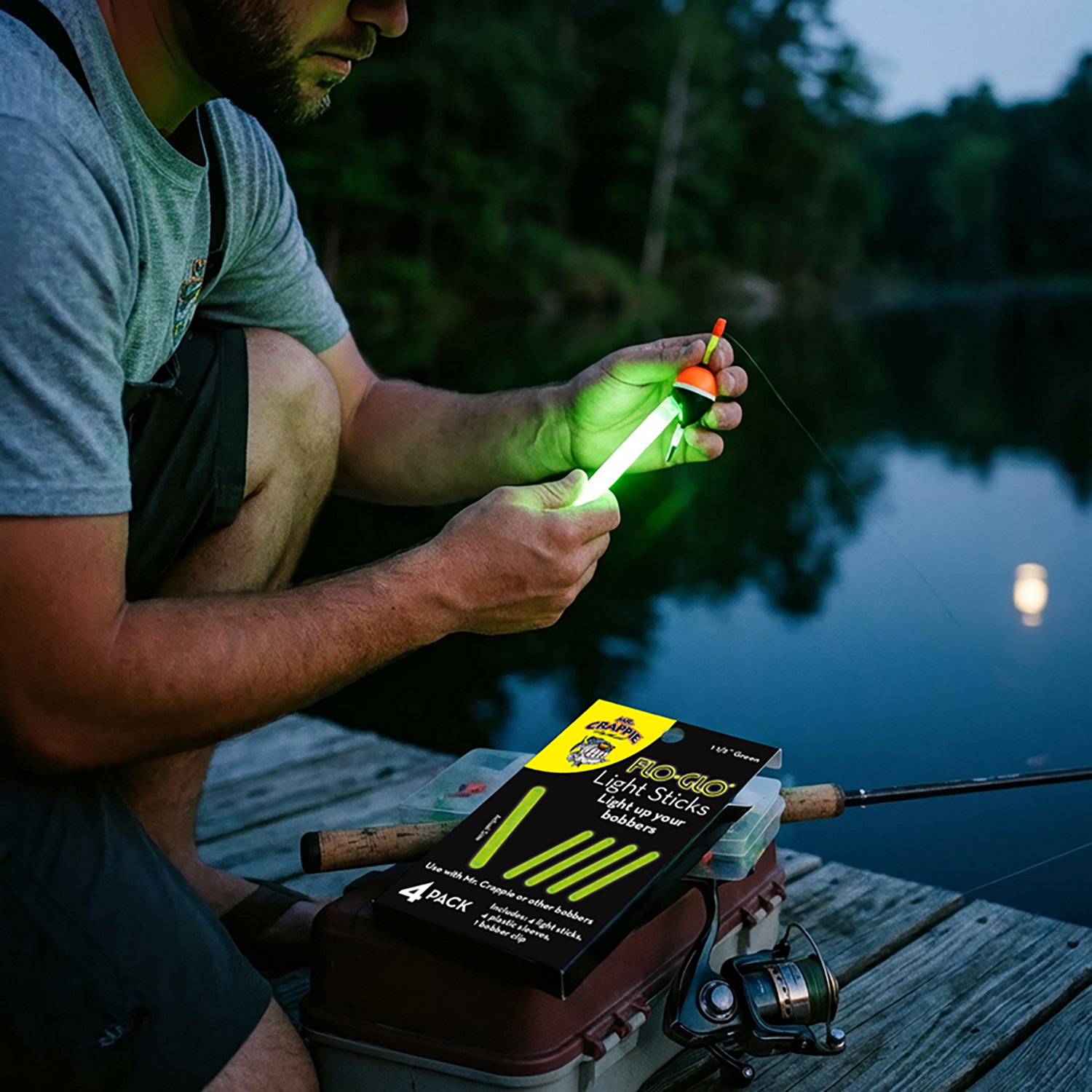 Mr. Crappie Flo Glo Light Sticks 4-Pack - view number 3