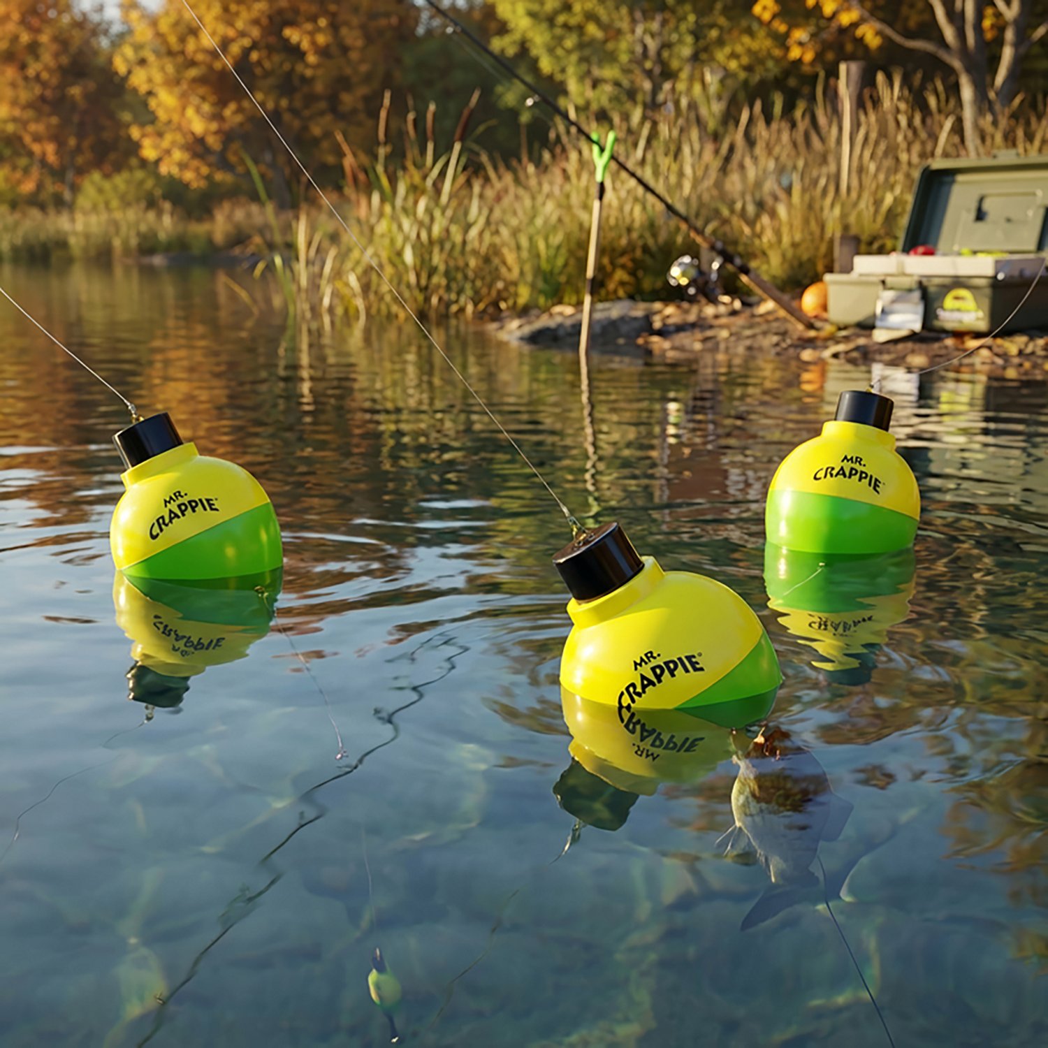 Mr. Crappie Rattlin Pear 3-Piece Pack - view number 3