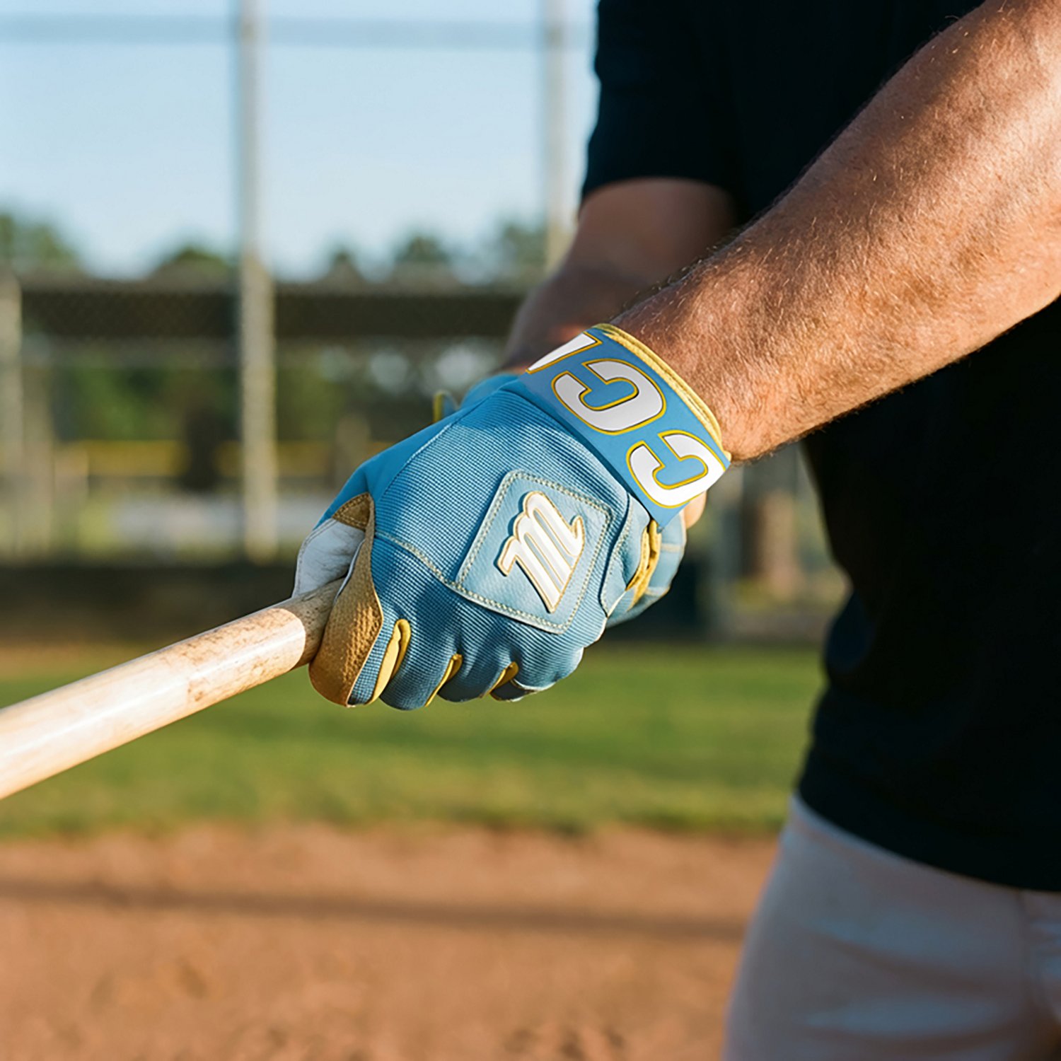 Marucci Adults' Blacksmith Full Wrap Batting Glove                                                                               - view number 3