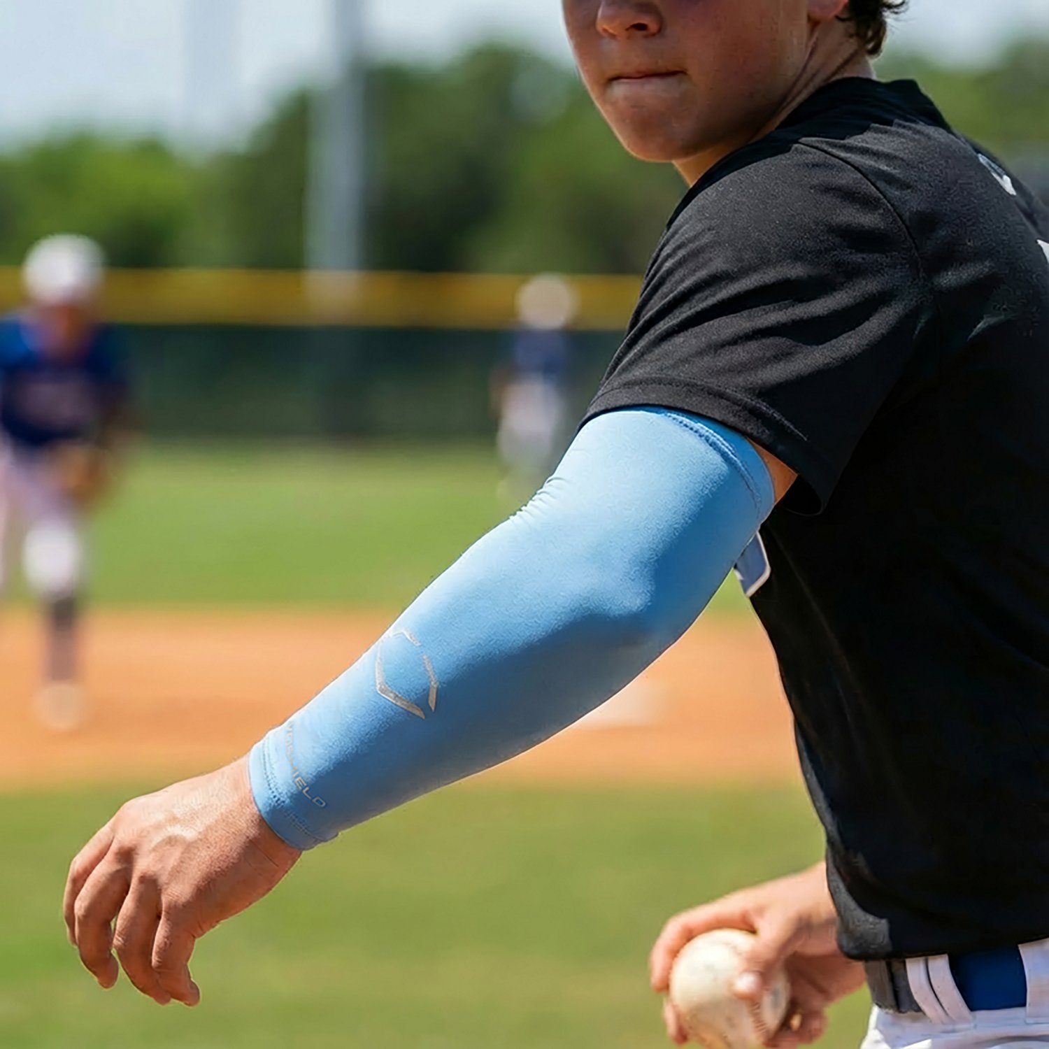 EvoShield Youth Solid Compression Baseball Pitcher Arm Sleeve - view number 2