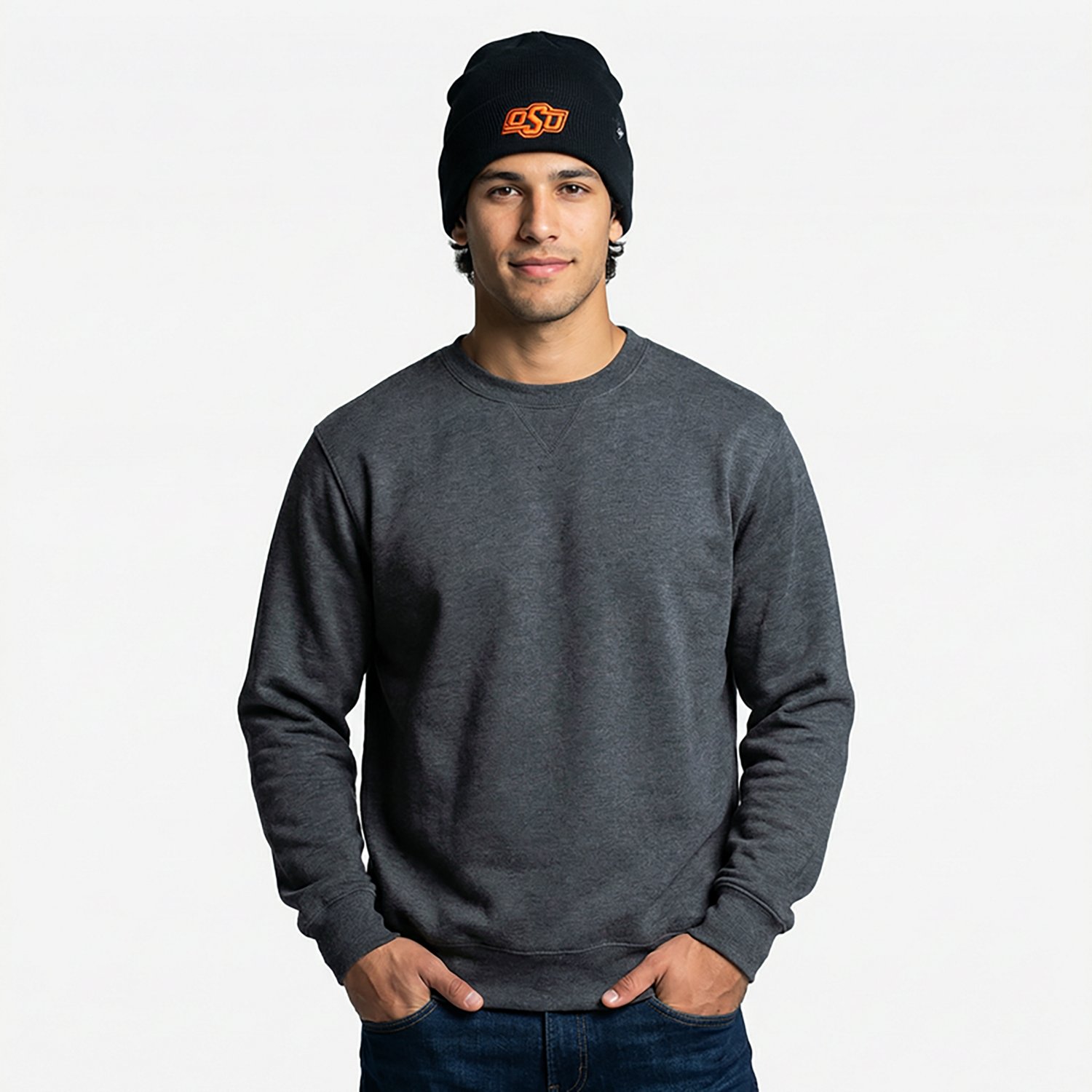 '47 Men's Oklahoma State University Raised Cuff Knit Beanie - view number 2