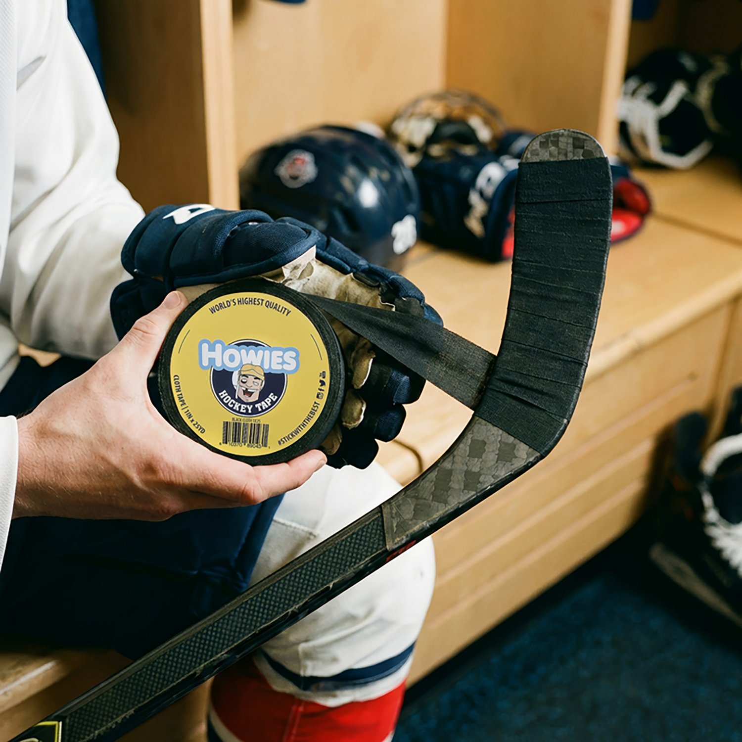 Howies Hockey Tape Wrapped 1 in x 24 yd Cloth Tape                                                                               - view number 2