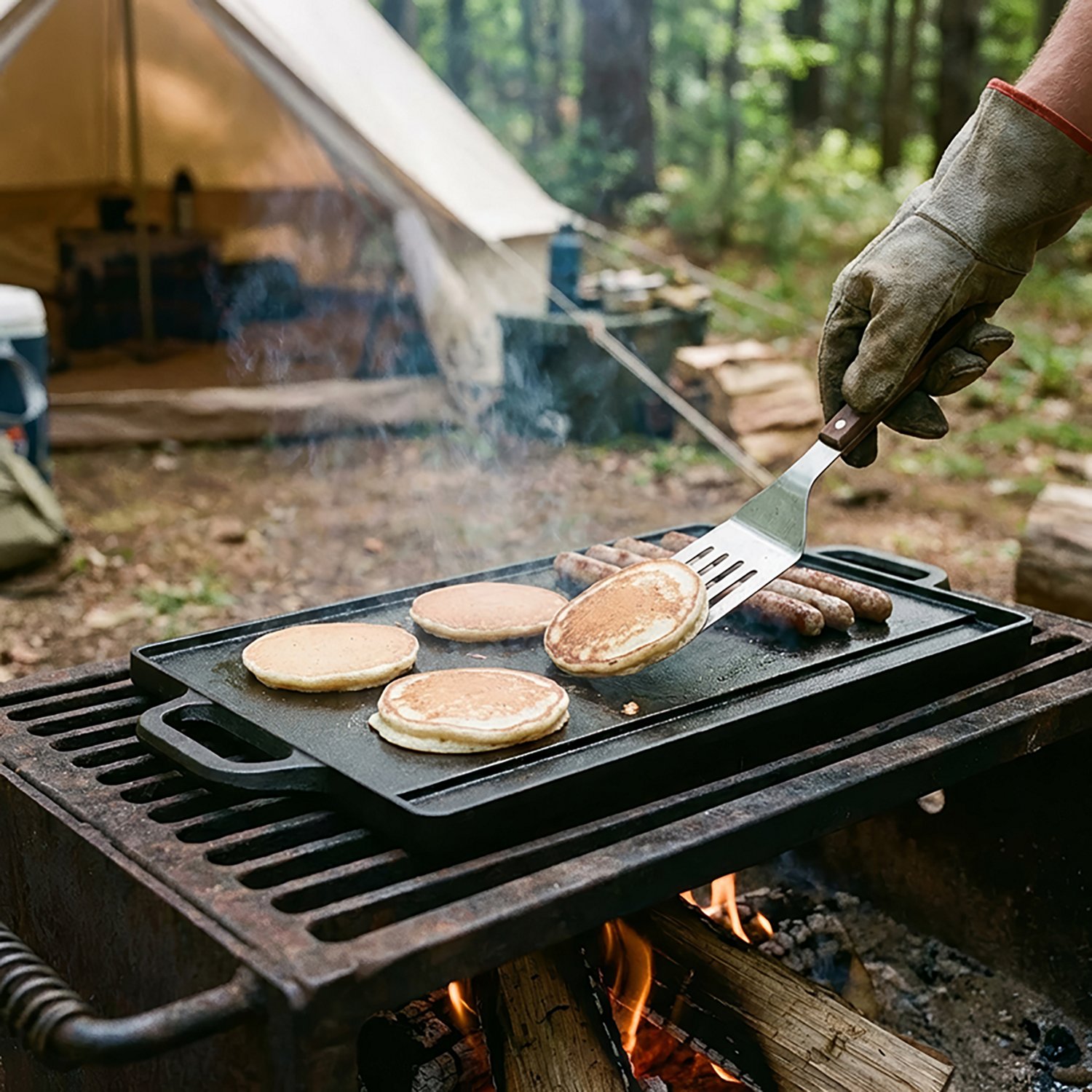 Outdoor Gourmet Reversible Griddle                                                                                               - view number 2