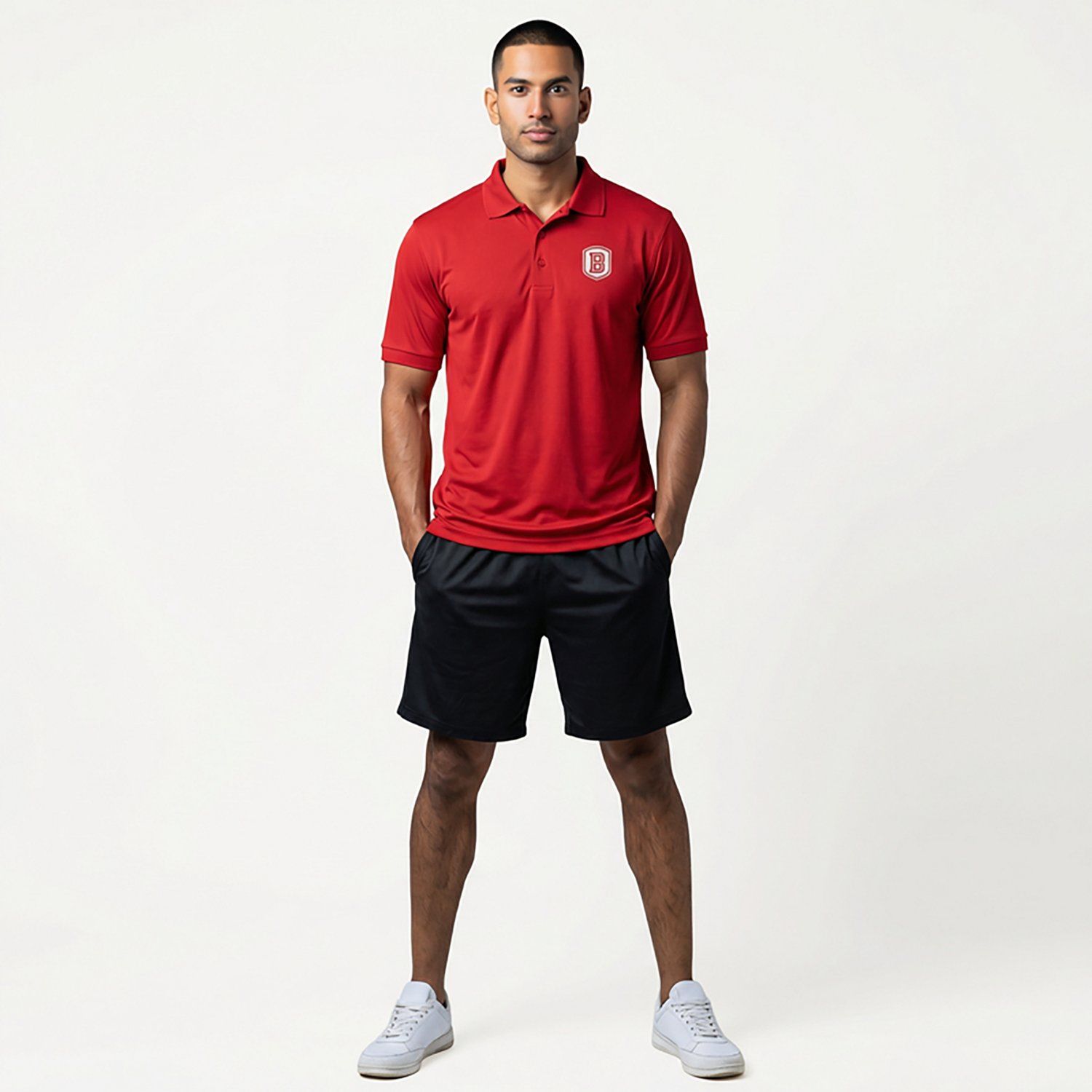 Antigua Men's Bradley University Legacy Pique Polo Shirt