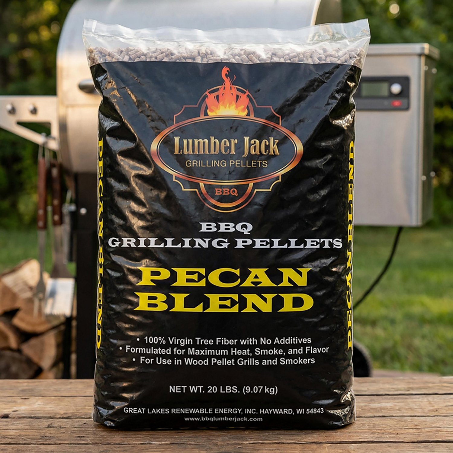 Lumber Jack BBQ Pecan Blend Pellets 20lb                                                                                         - view number 2