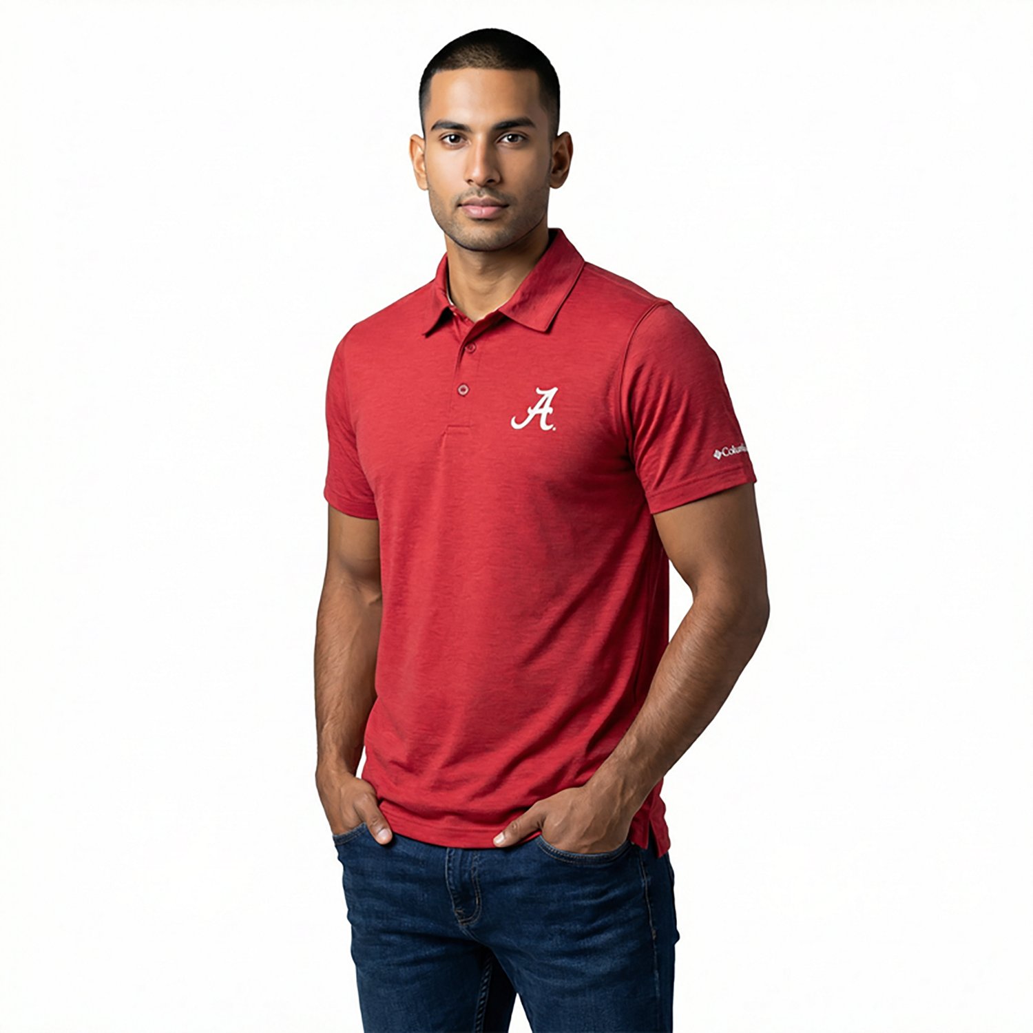 Columbia Sportswear Men's University of Alabama Tech Trail Polo - view number 3