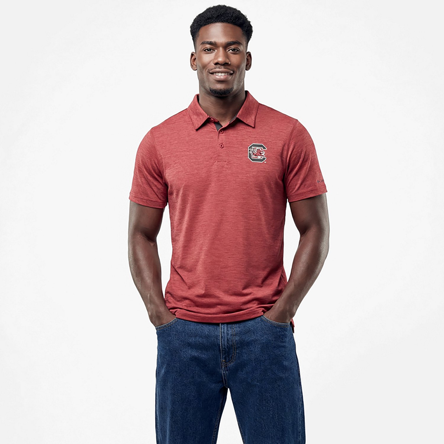 Columbia Sportswear Men's University of South Carolina Tech Trail Polo - view number 5