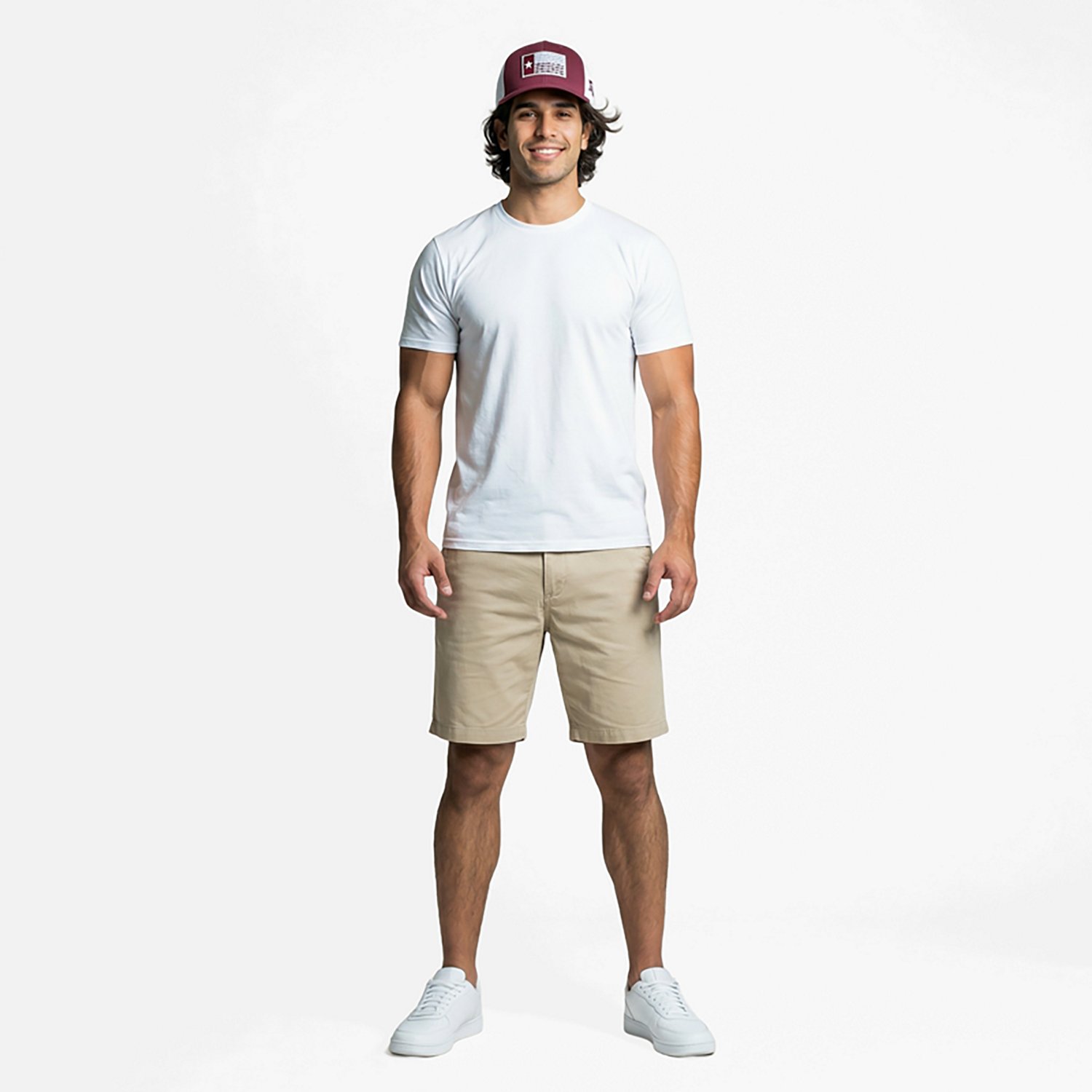 Columbia Sportswear Men's Texas A&M University PFG Mesh Fish Flag Ball Cap