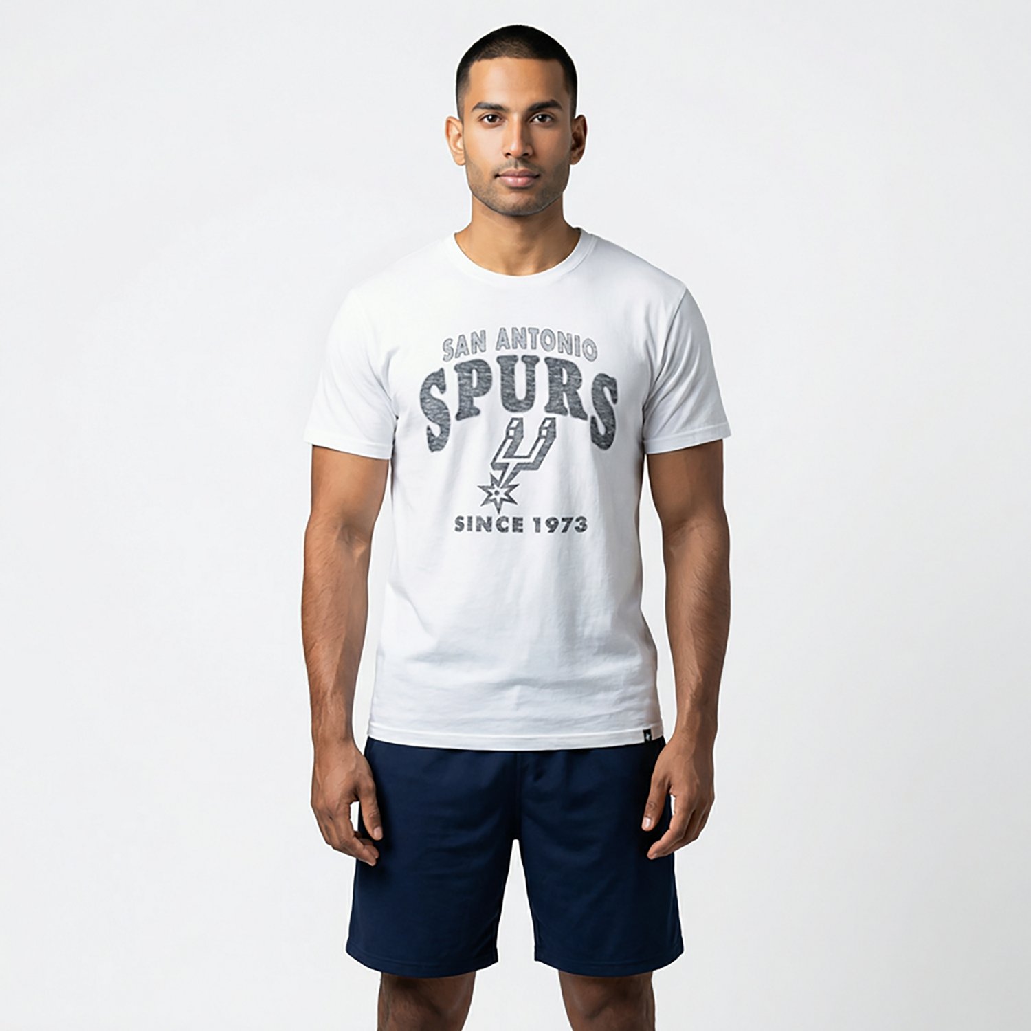 '47 Men's San Antonio Spurs Span Out Franklin T-shirt - view number 2