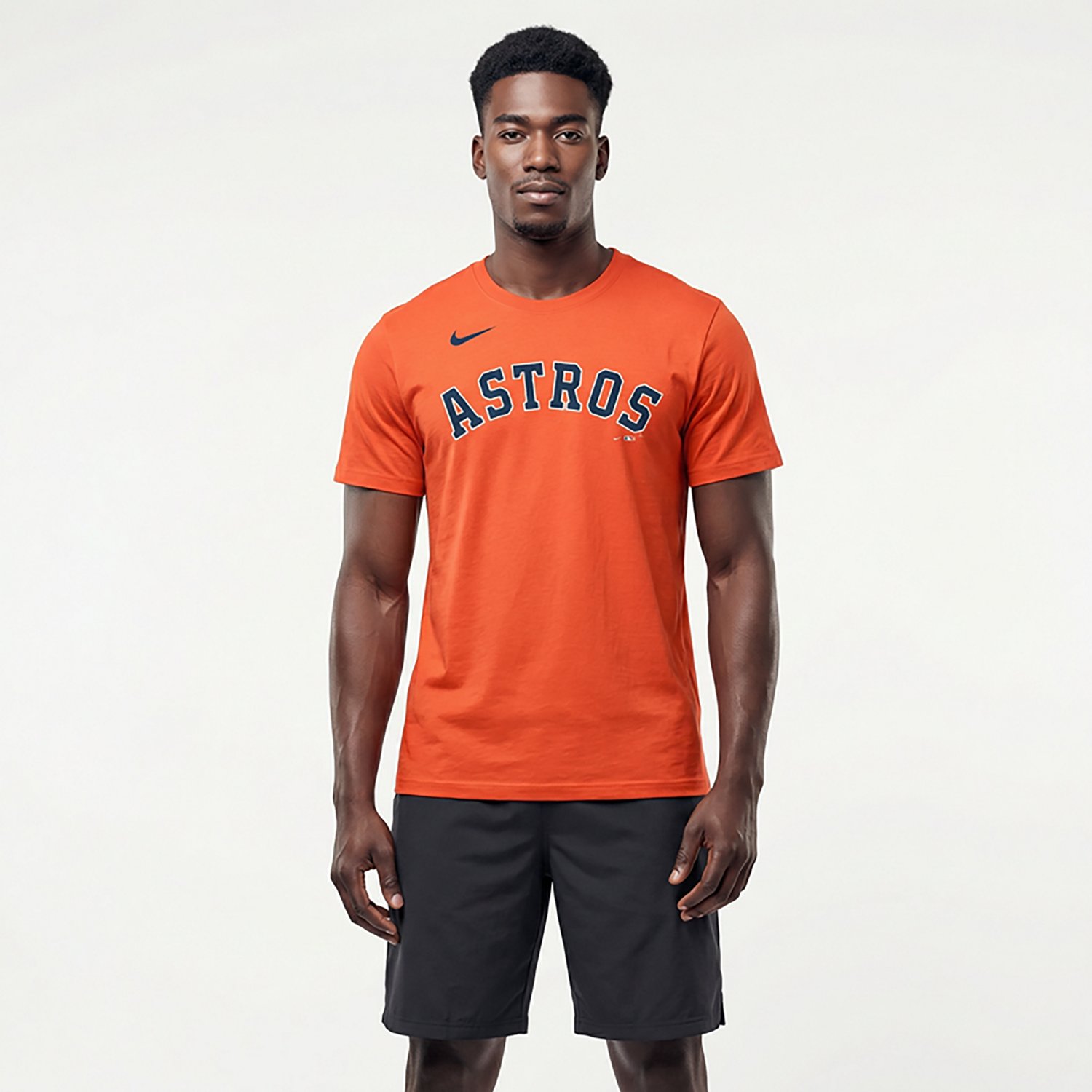 Nike Men's Houston Astros Fuse Wordmark Graphic T-shirt  - view number 2