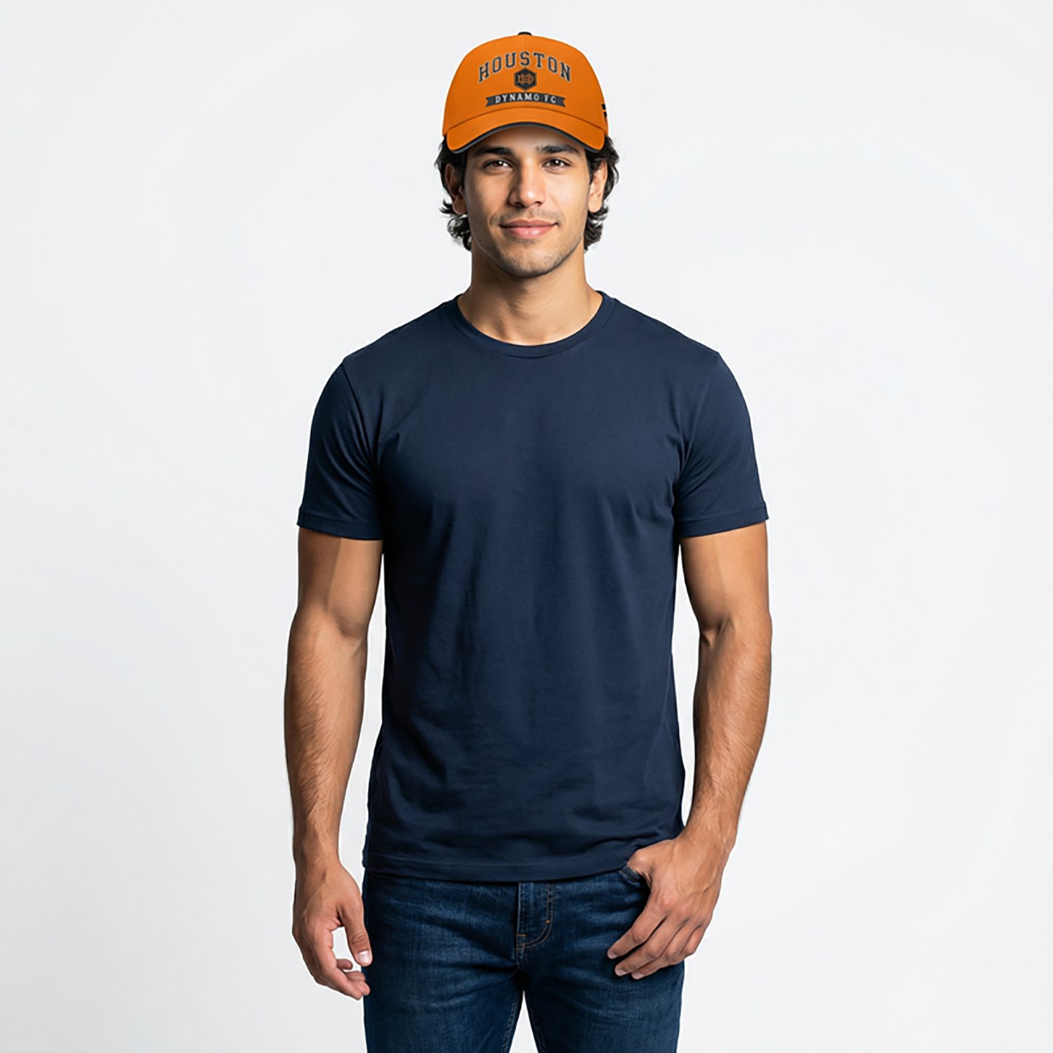 Fanatics Men's Houston Dynamo FC Old School Unstructured Adjustable Cap - view number 2