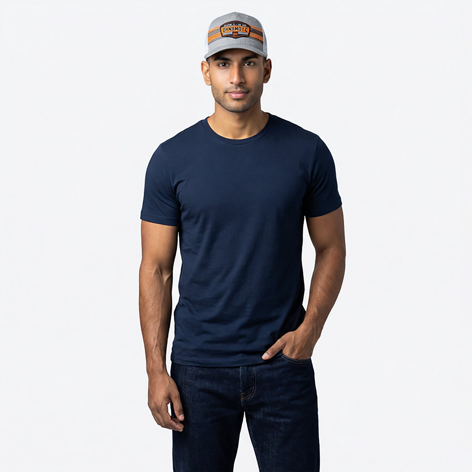 Fanatics Men's Houston Dynamo FC Stroke Structured Adjustable Cap - view number 2