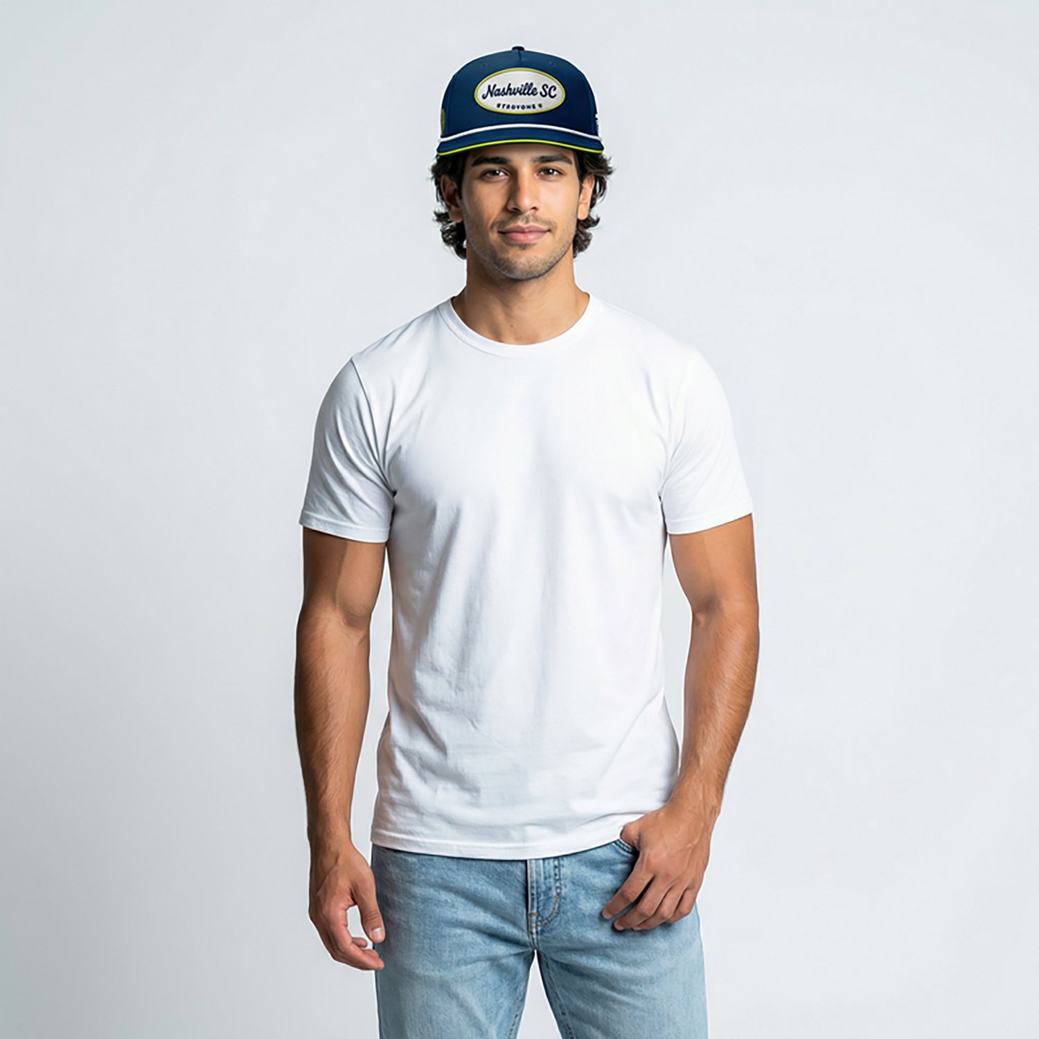 Fanatics Men's Nashville SC Iron Snapback Cap - view number 2