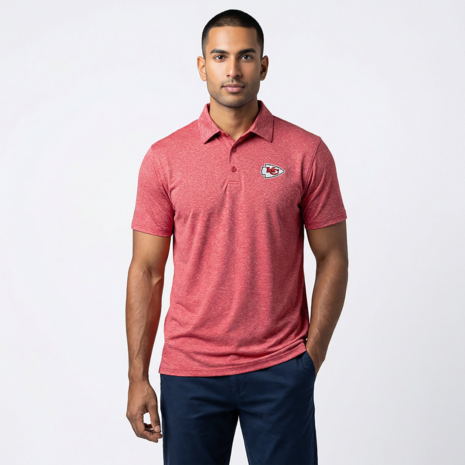 Antigua Men's Chiefs Par 3 Polo Shirt - view number 2