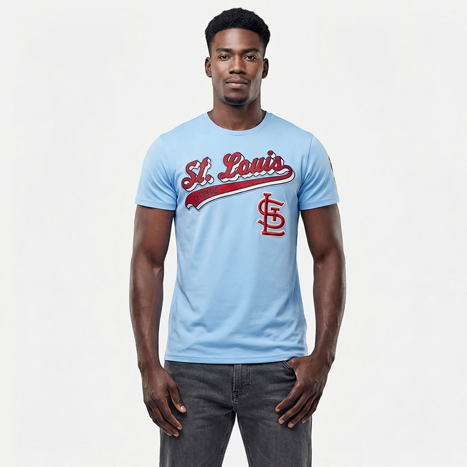 Pro Standard Men's St. Louis Cardinals Script Tail T-shirt - view number 2