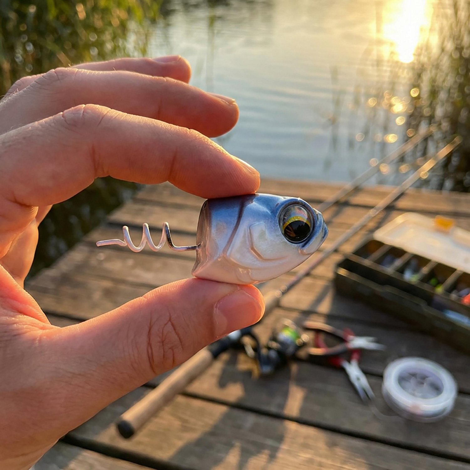 6th Sense 3/16 oz Line-Through Treble Heads 3-Pack - view number 2