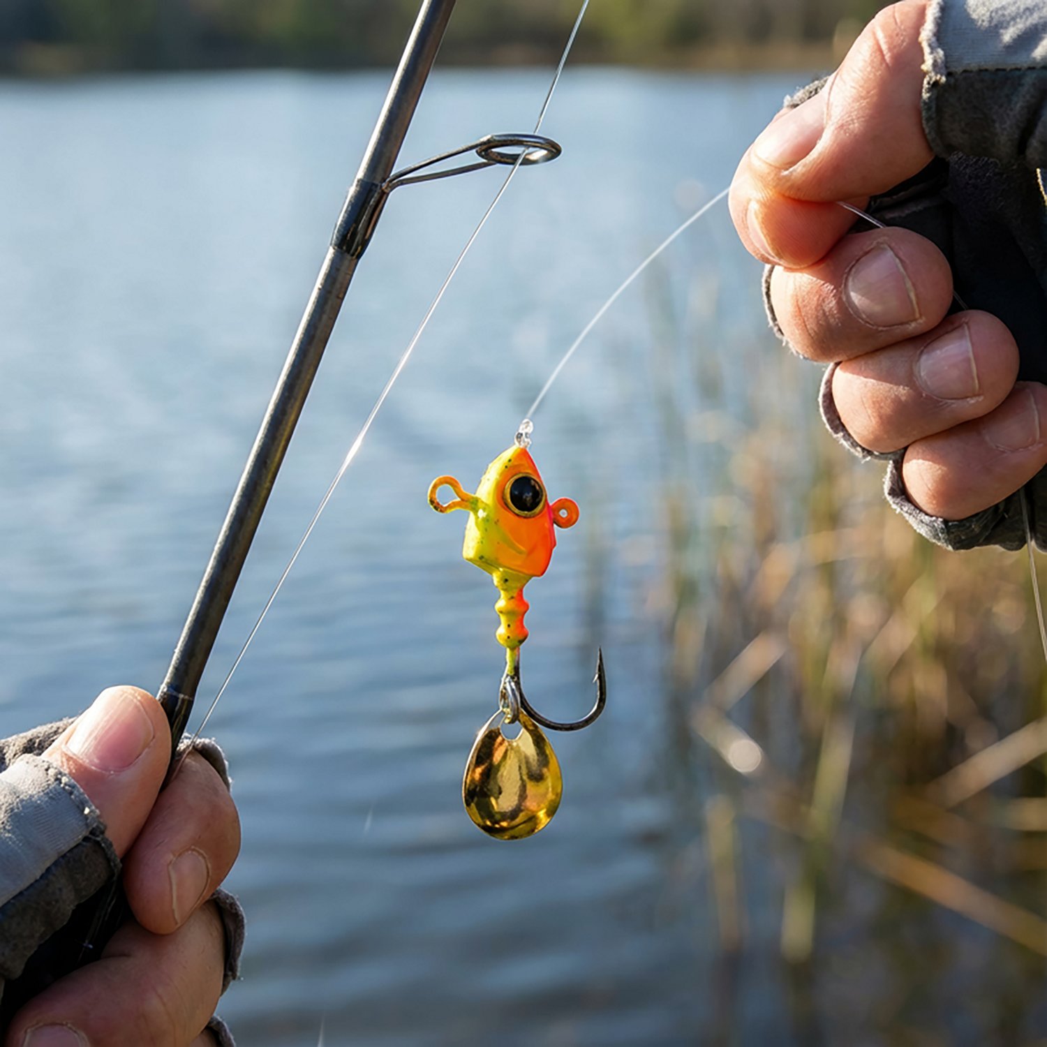 6th Sense Pecos Underspin 1/8 oz Jig Heads 3-Pack                                                                                - view number 2