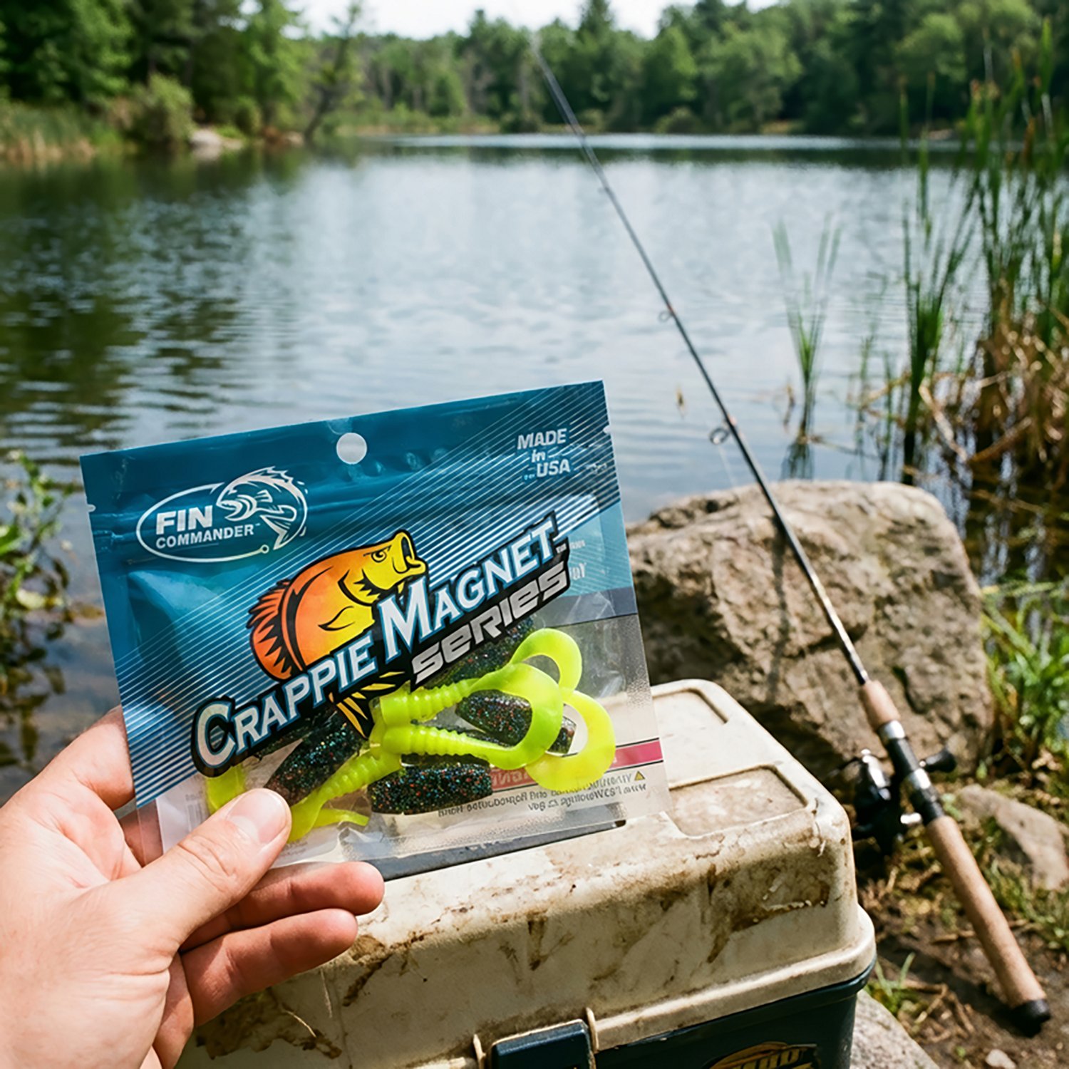 Leland Lures Trout Magnet Slab Curly Soft Bait 12-Pack - view number 2