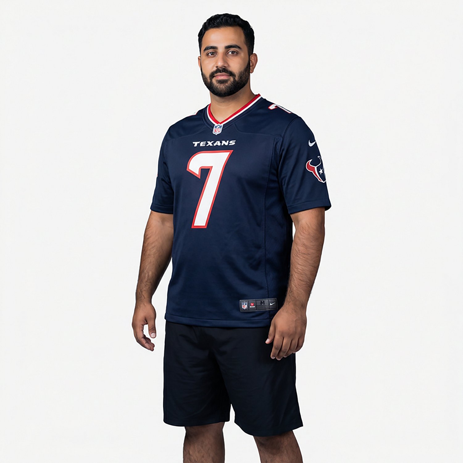 Nike Men's C.J. Stroud #7 Houston Texans Home Game Jersey - view number 2