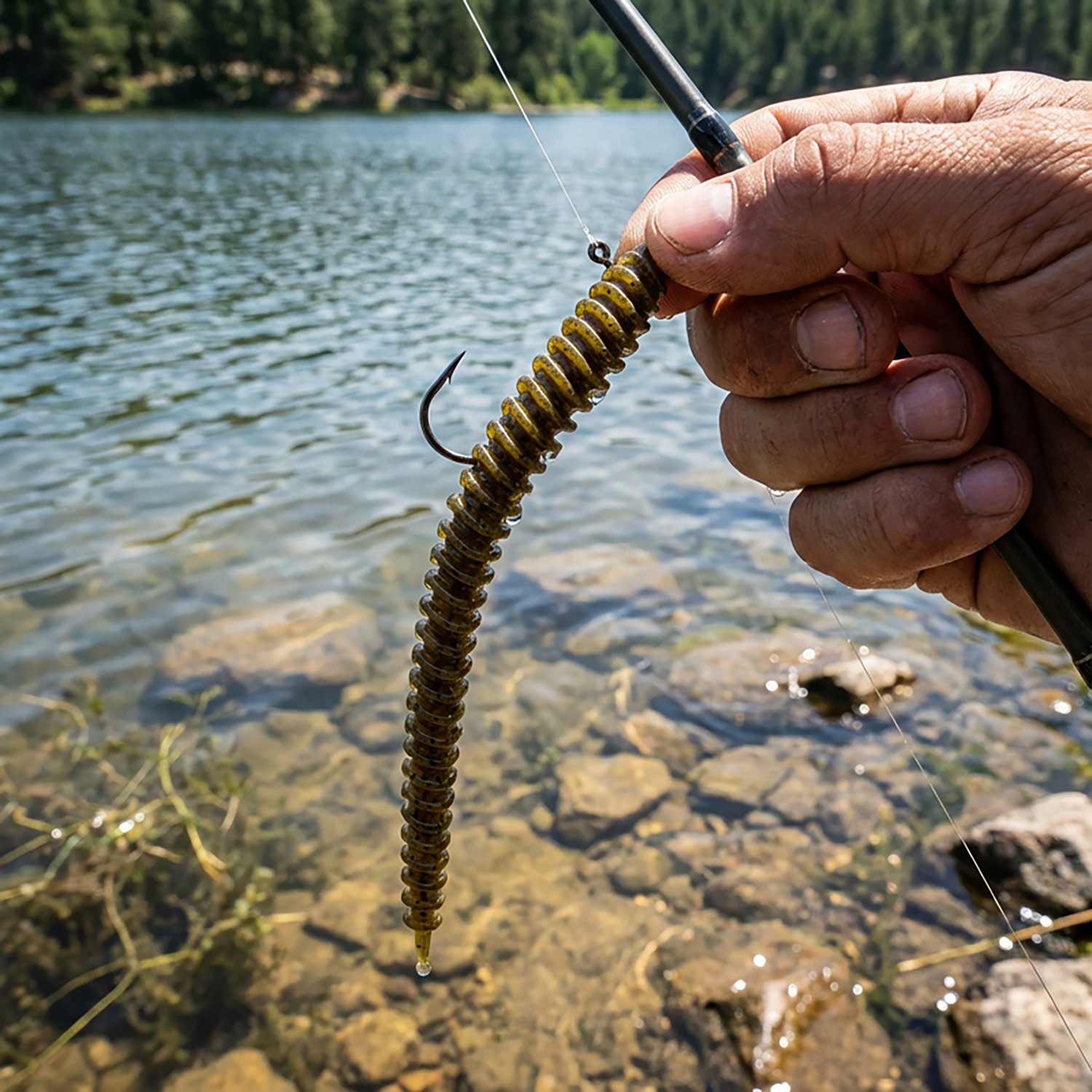 6th Sense Boosa Shakey 6.5 in Worm Bait - view number 2