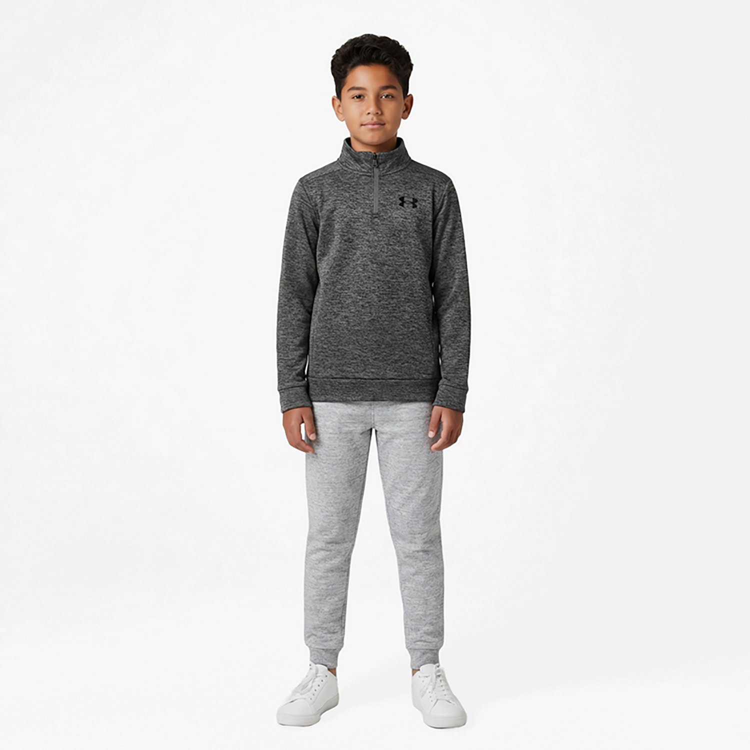Under Armour Boys' Fleece 1/4-Zip Shirt