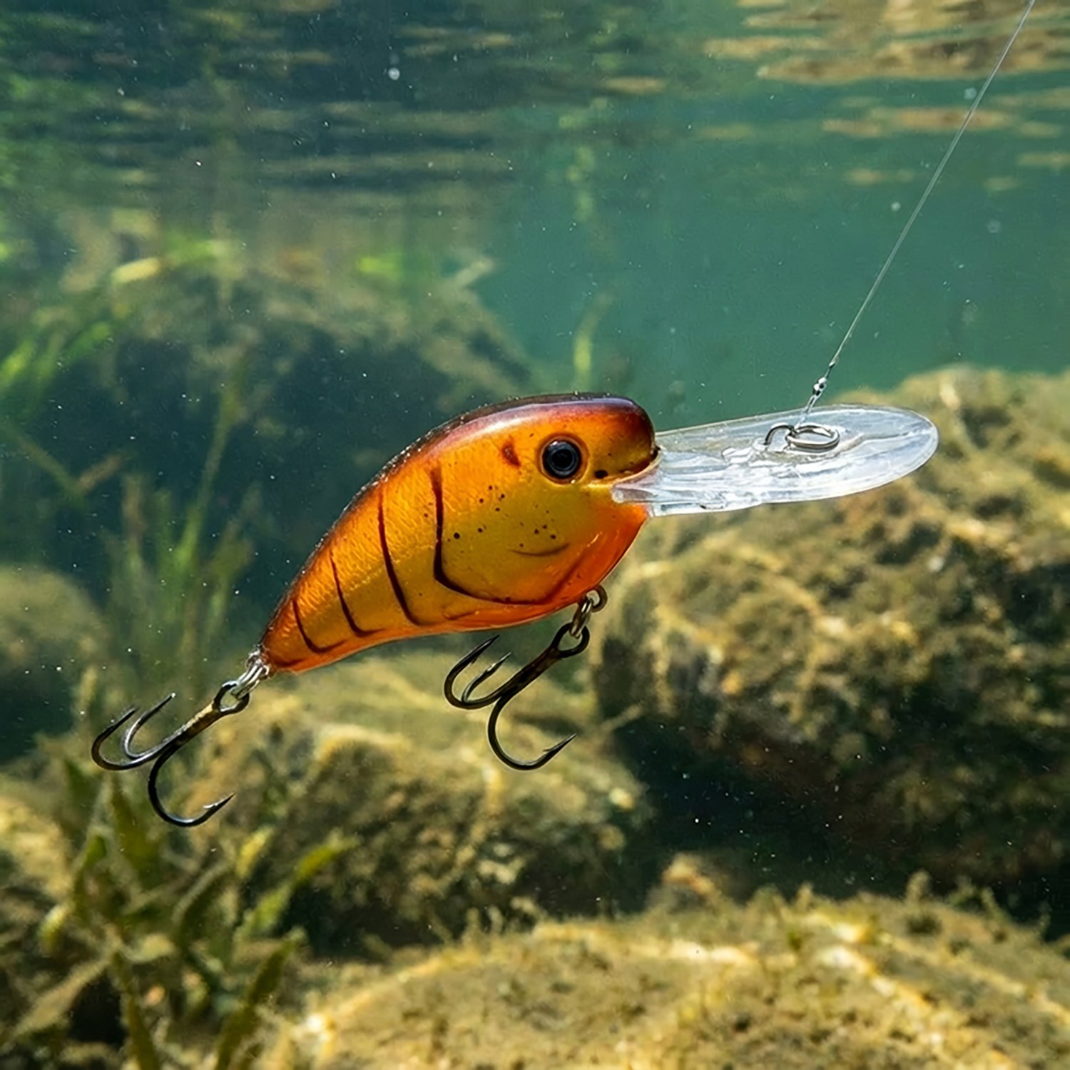 Strike King Gravel Dawg 10 1/2 oz Green Phantom Crankbait - view number 3