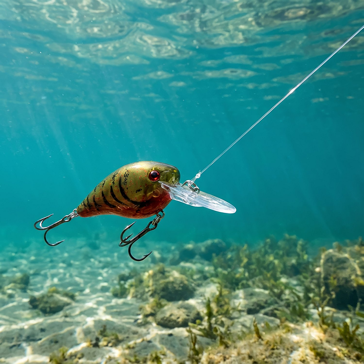 Strike King Gravel Dawg 10 1/2 oz Green Phantom Crankbait - view number 3