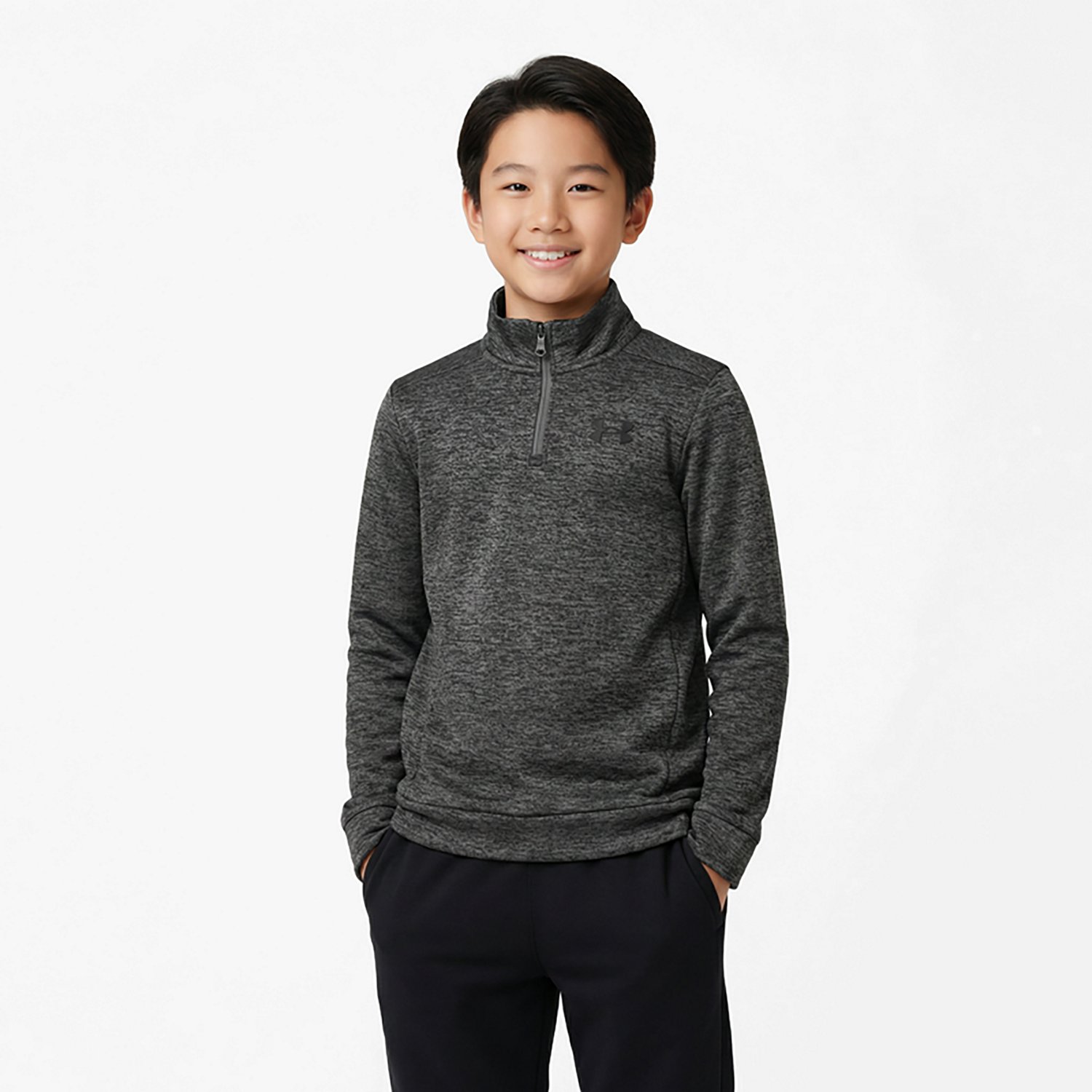 Under Armour Boys' Fleece 1/4-Zip Shirt - view number 2