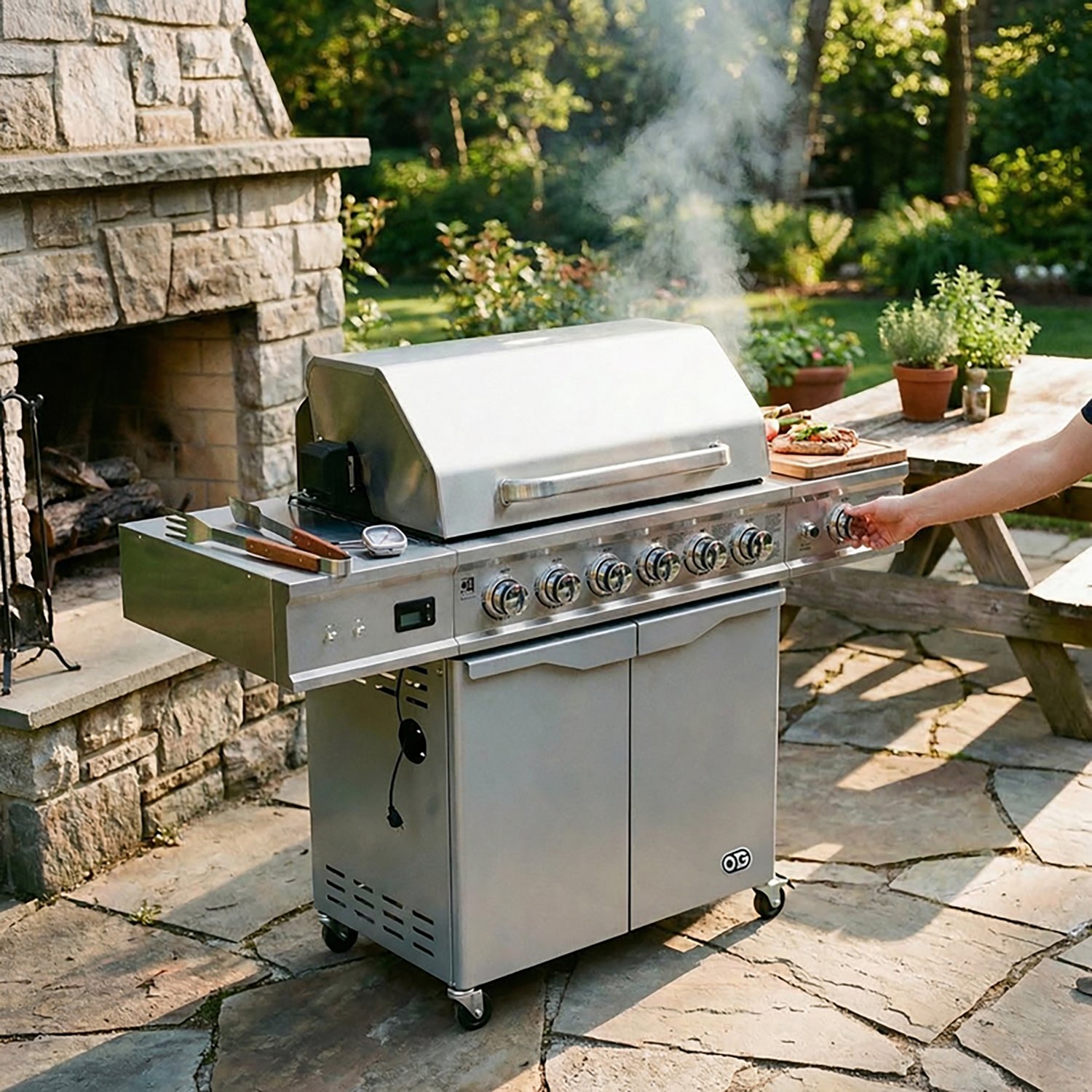 Outdoor Gourmet 7-Burner Premium Gas Grill                                                                                       - view number 5