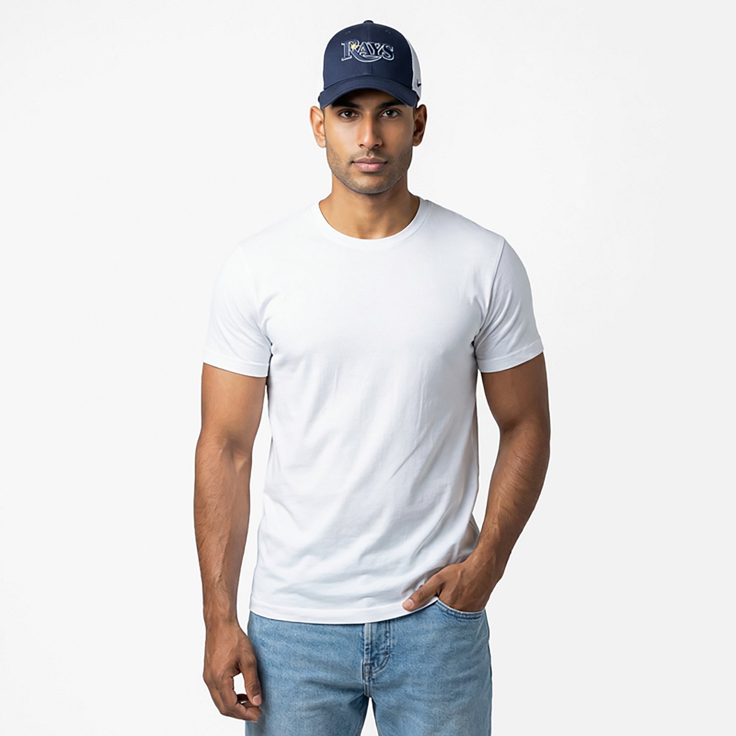 Nike Men's Rays Club Evergreen Unstructured Adjustable Meshback Cap - view number 2