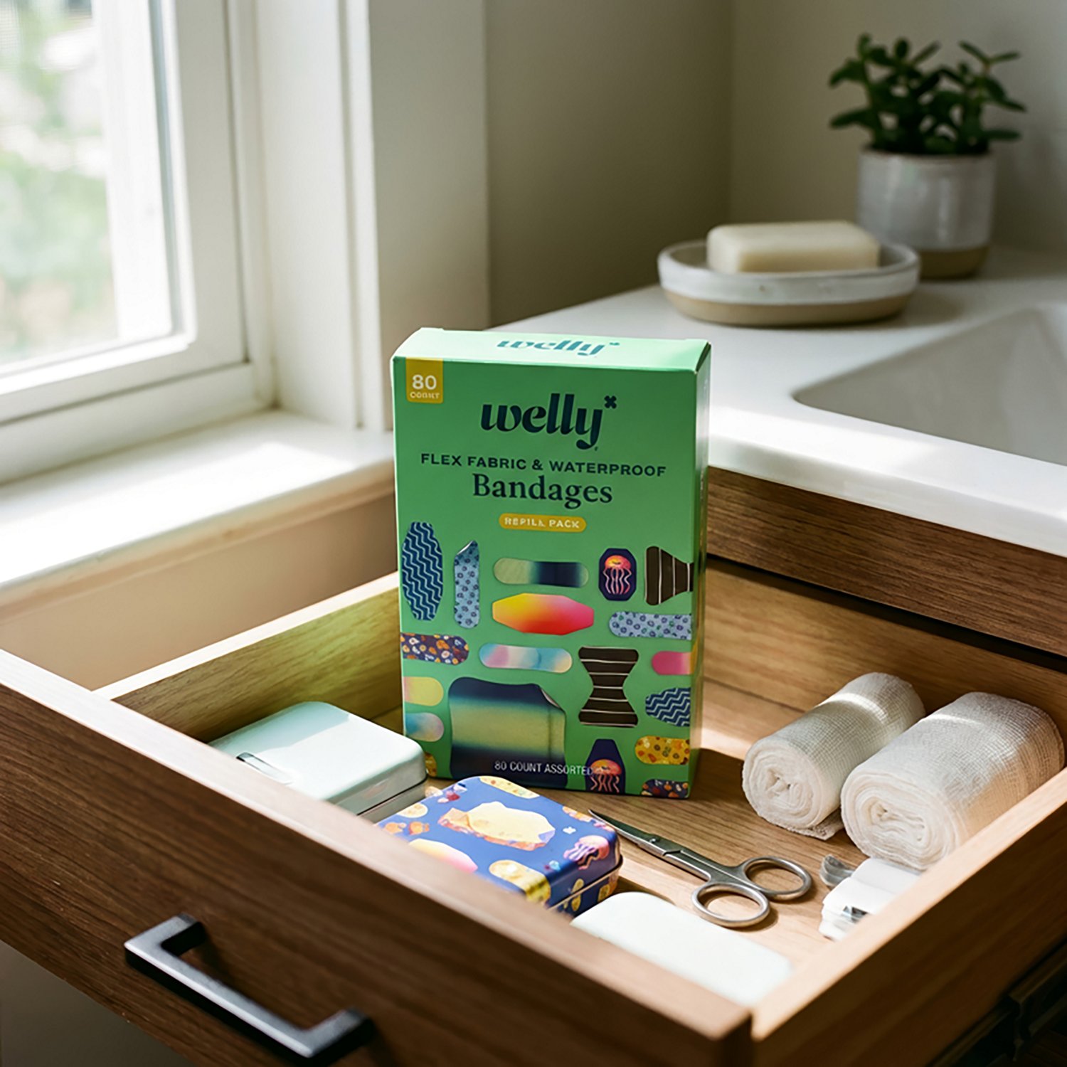 Welly 80-Count Bandage Variety Pack - view number 4